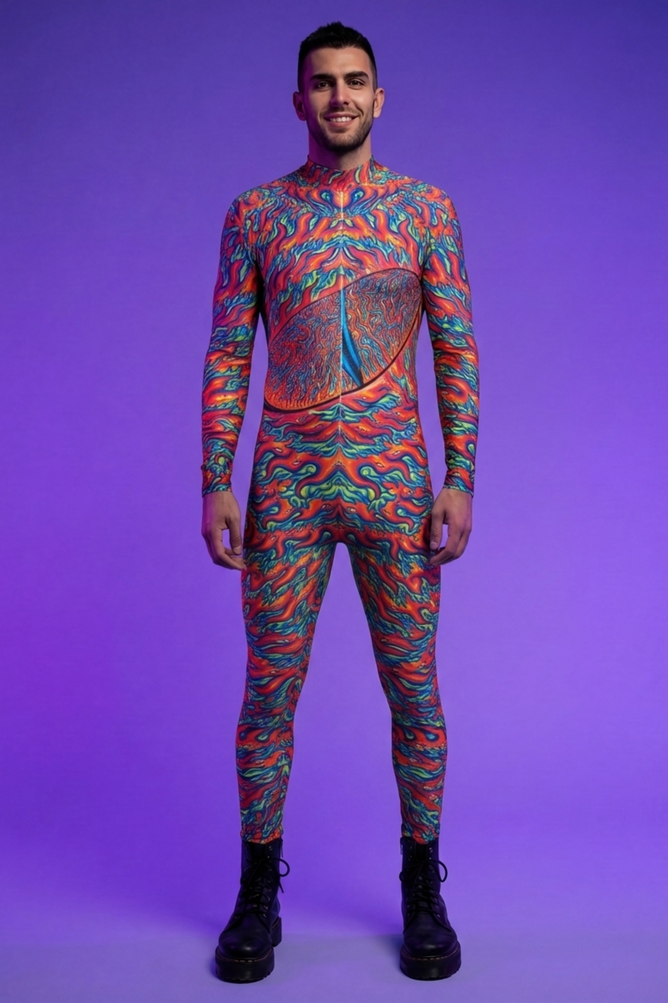 Euphoric Voyager Psychedelic Bodysuit VS012
