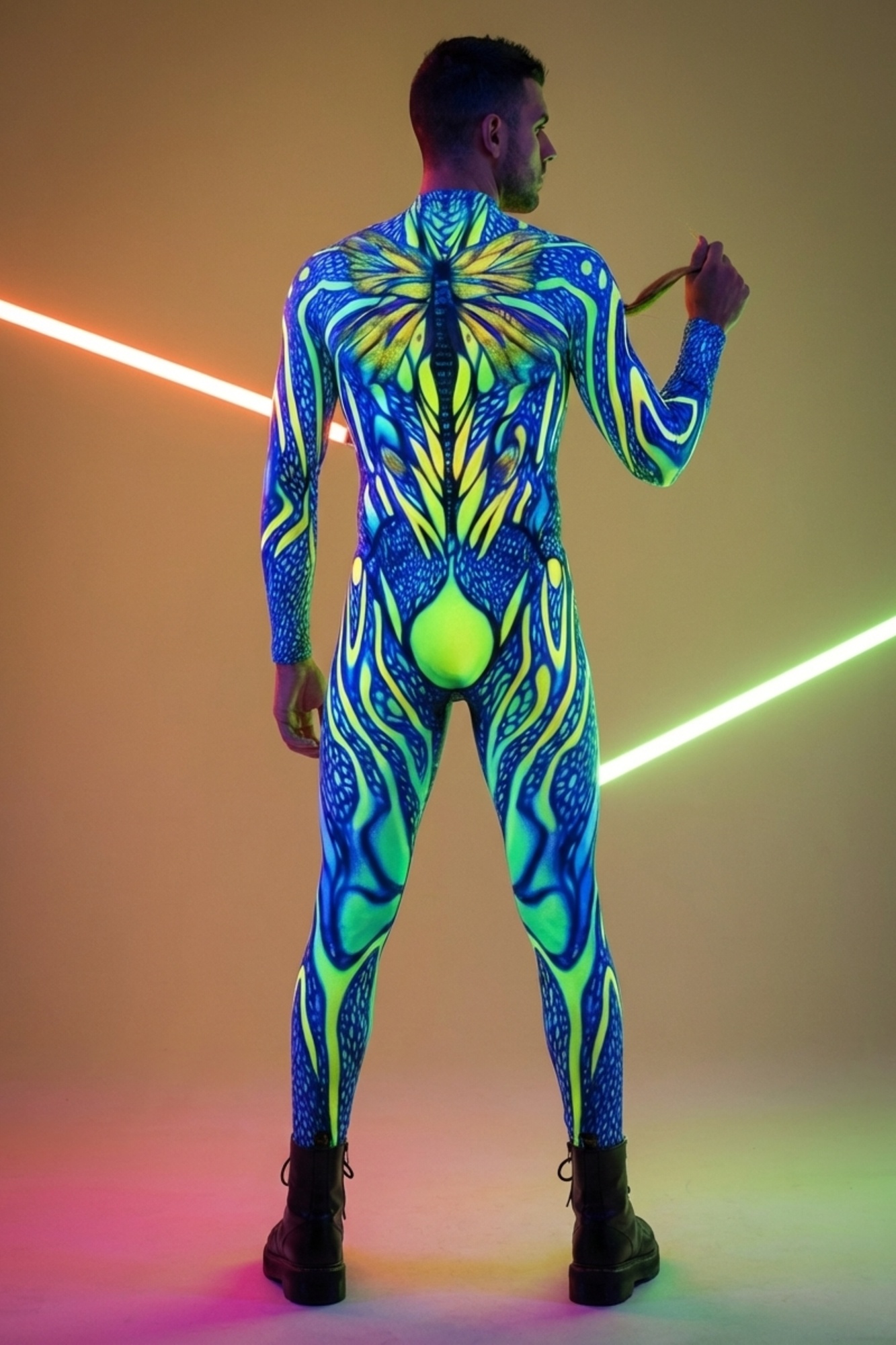 Metamorphosed Butterfly Bodysuit VS013