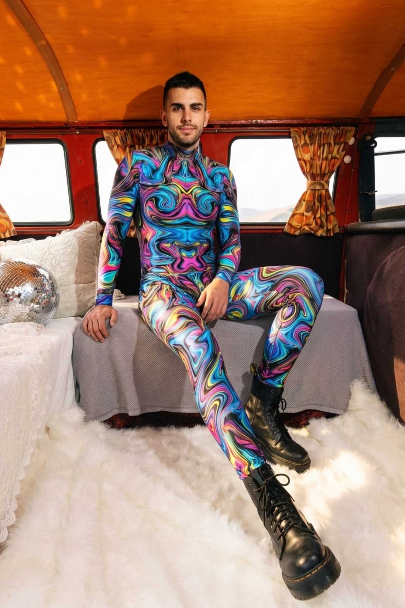 Euphoric Psychedelic Bodysuit VV003