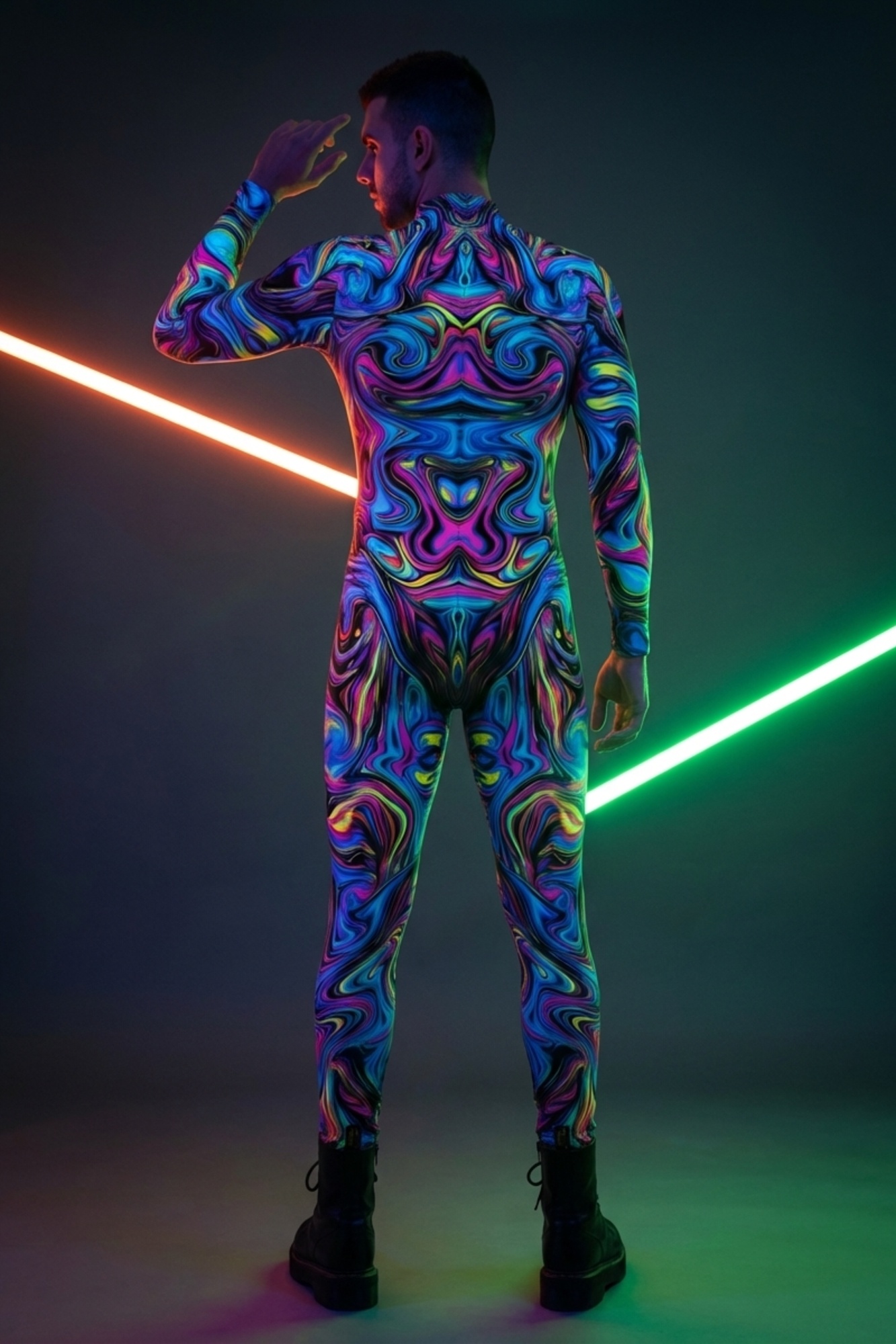 Euphoric Psychedelic Bodysuit VV003