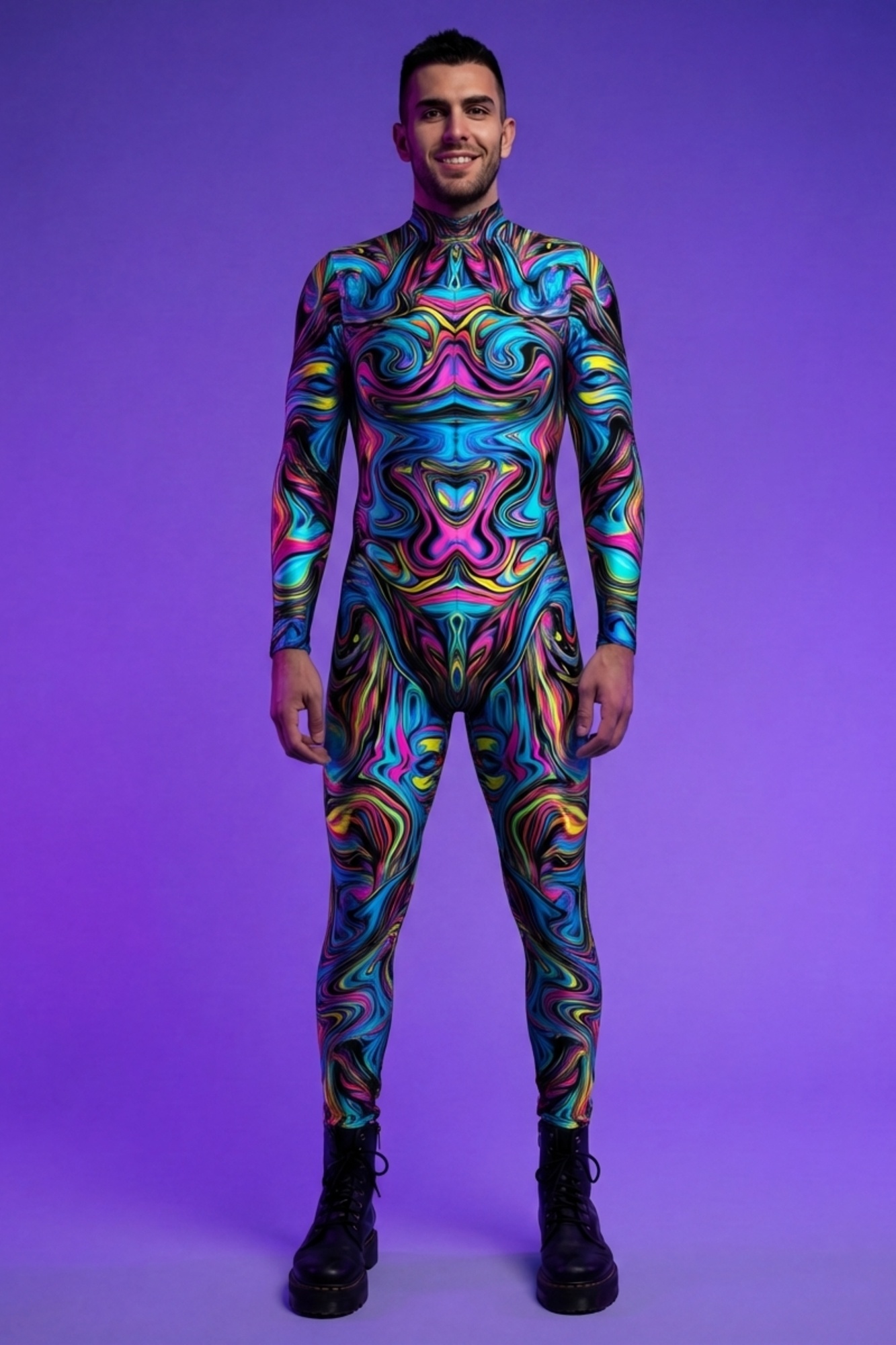 Euphoric Psychedelic Bodysuit VV003