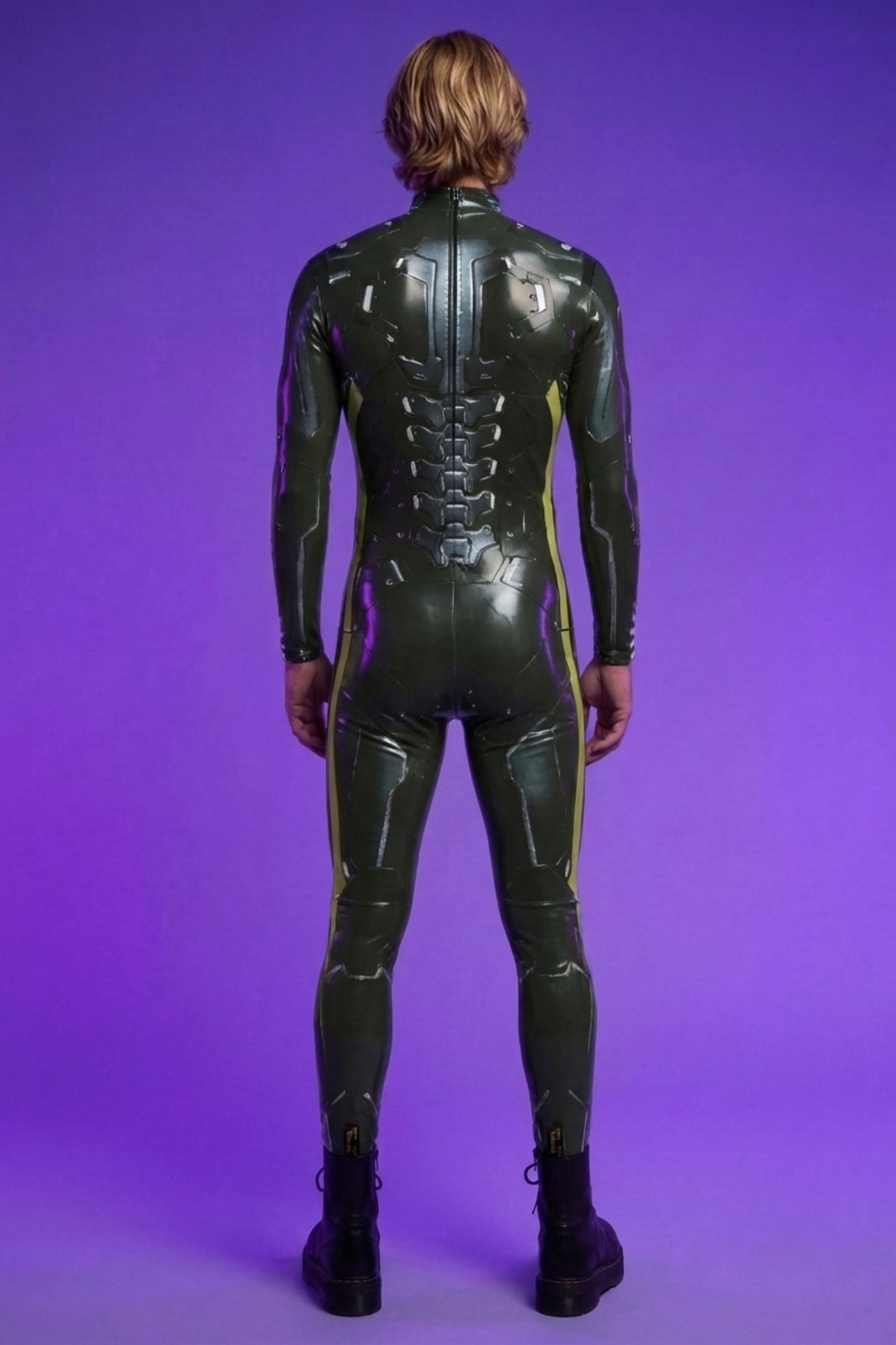 Cyberpunk Futuristic Sci-Fi Bodysuit VV018