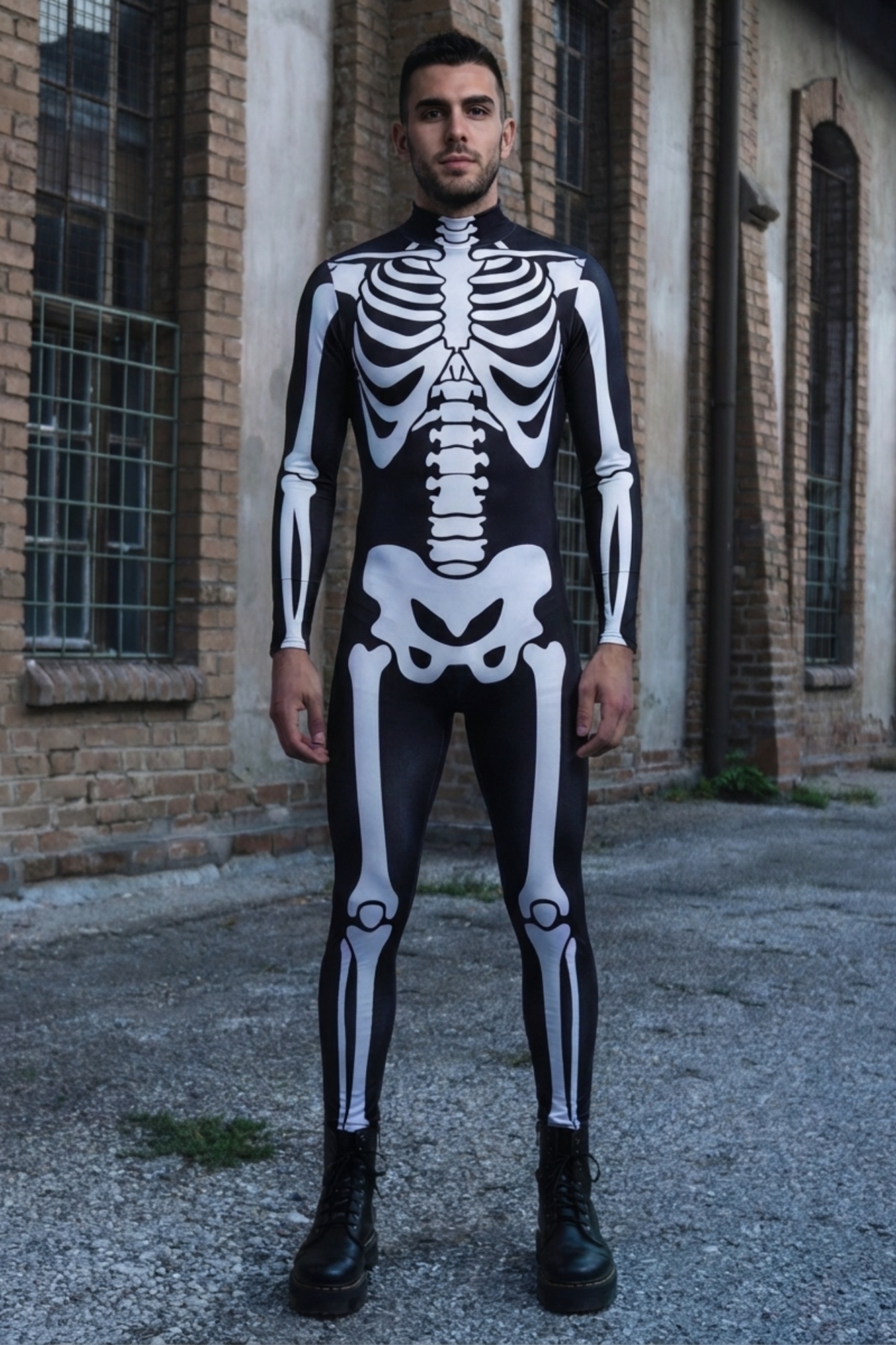 Festival Skeleton Bodysuit VV024