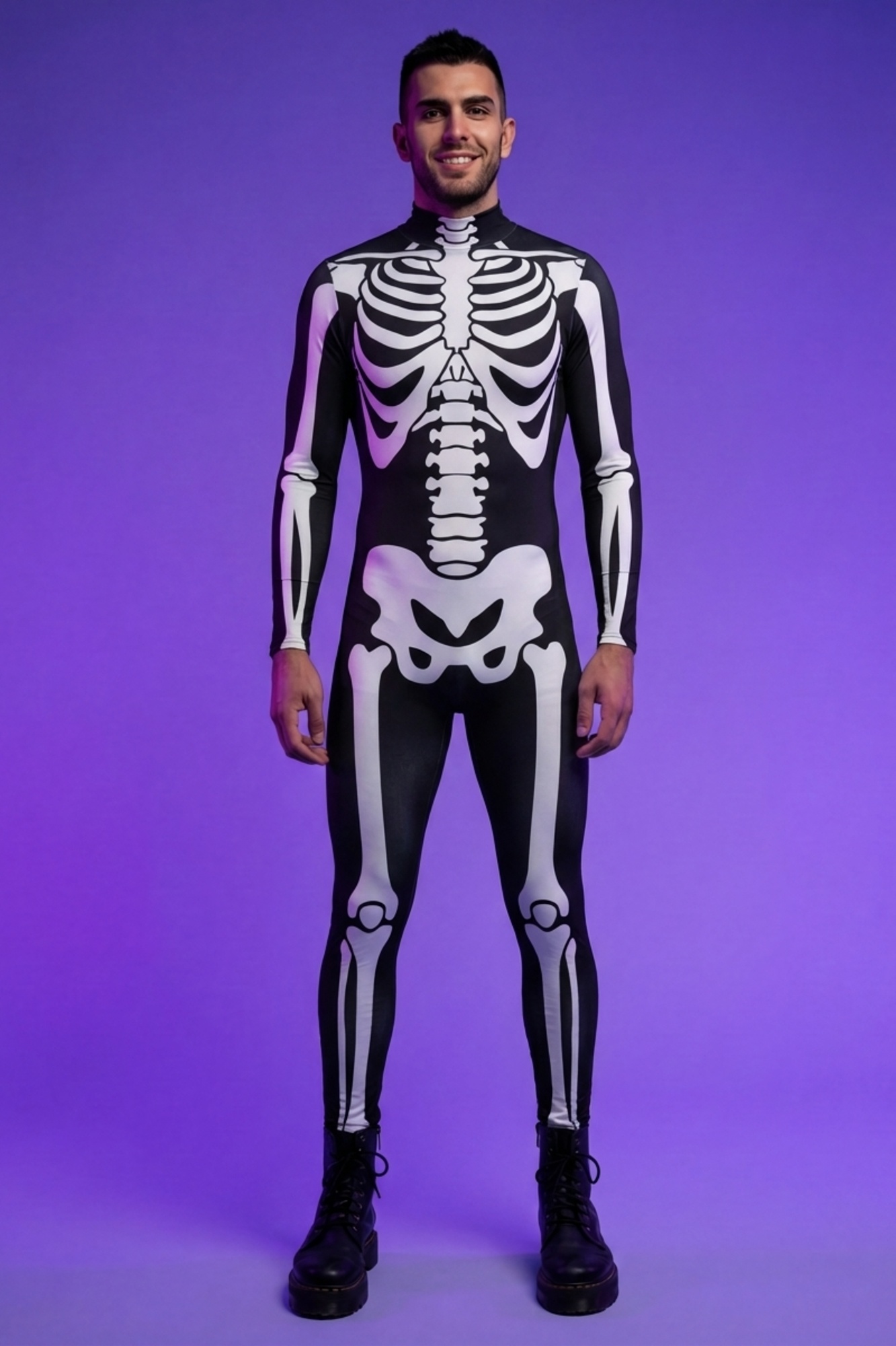 Festival Skeleton Bodysuit VV024