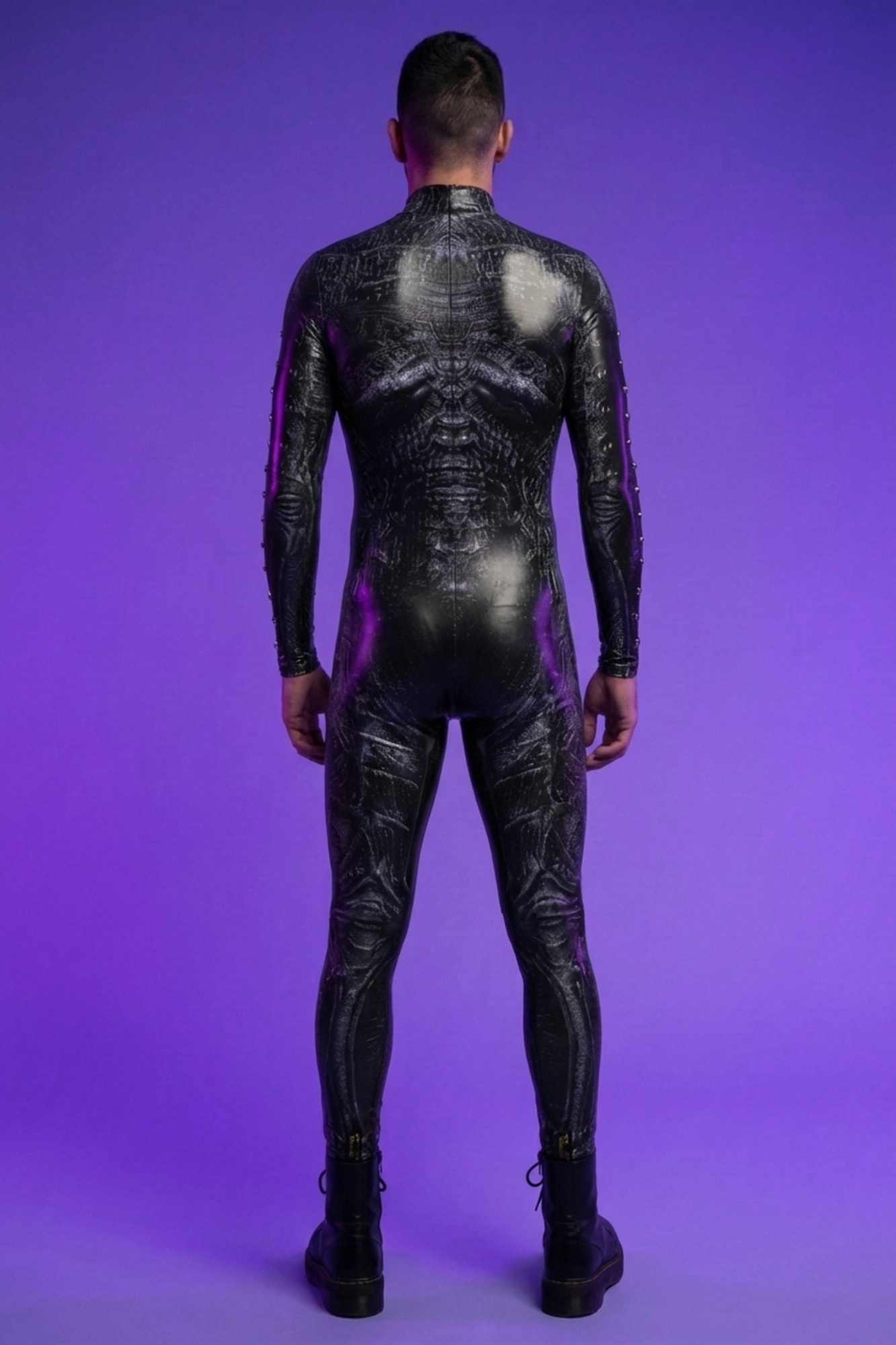 Cybernetic Printed Bodysuit VV027