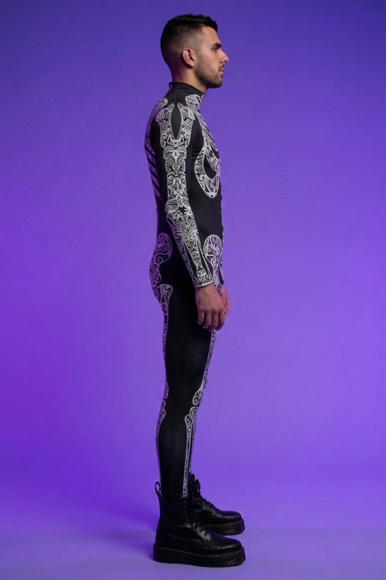 Tribal Spirit Skeleton Bodysuit VV028