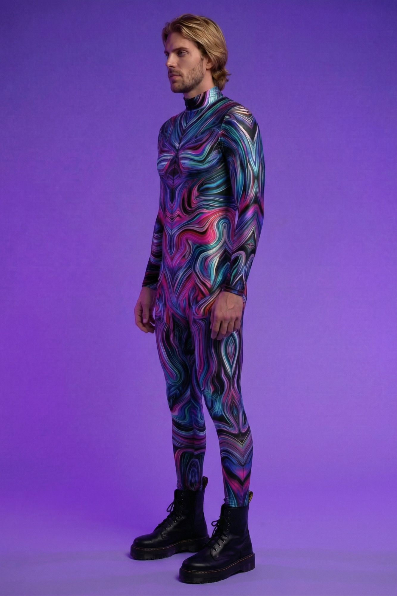 Euphoric Psychedelic Bodysuit VV040
