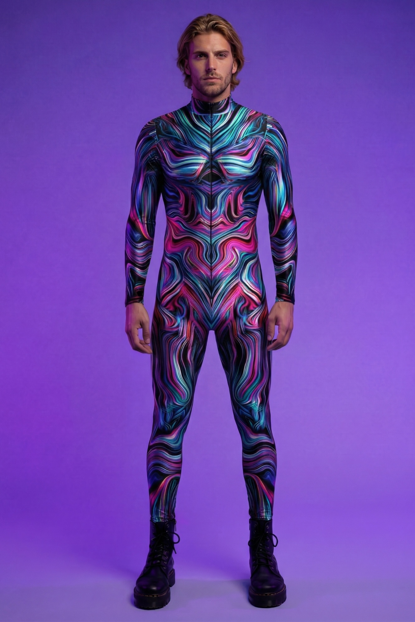 Euphoric Psychedelic Bodysuit VV040
