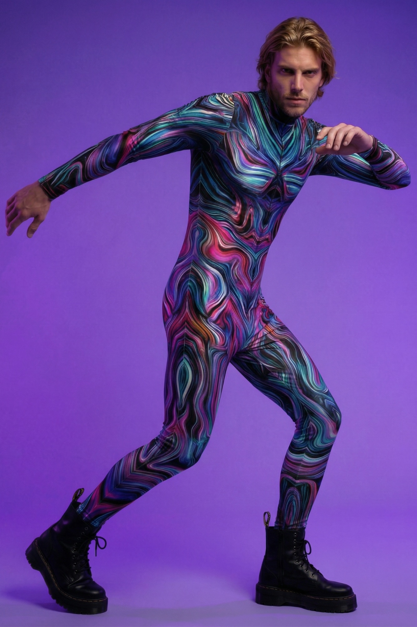 Euphoric Psychedelic Bodysuit VV040