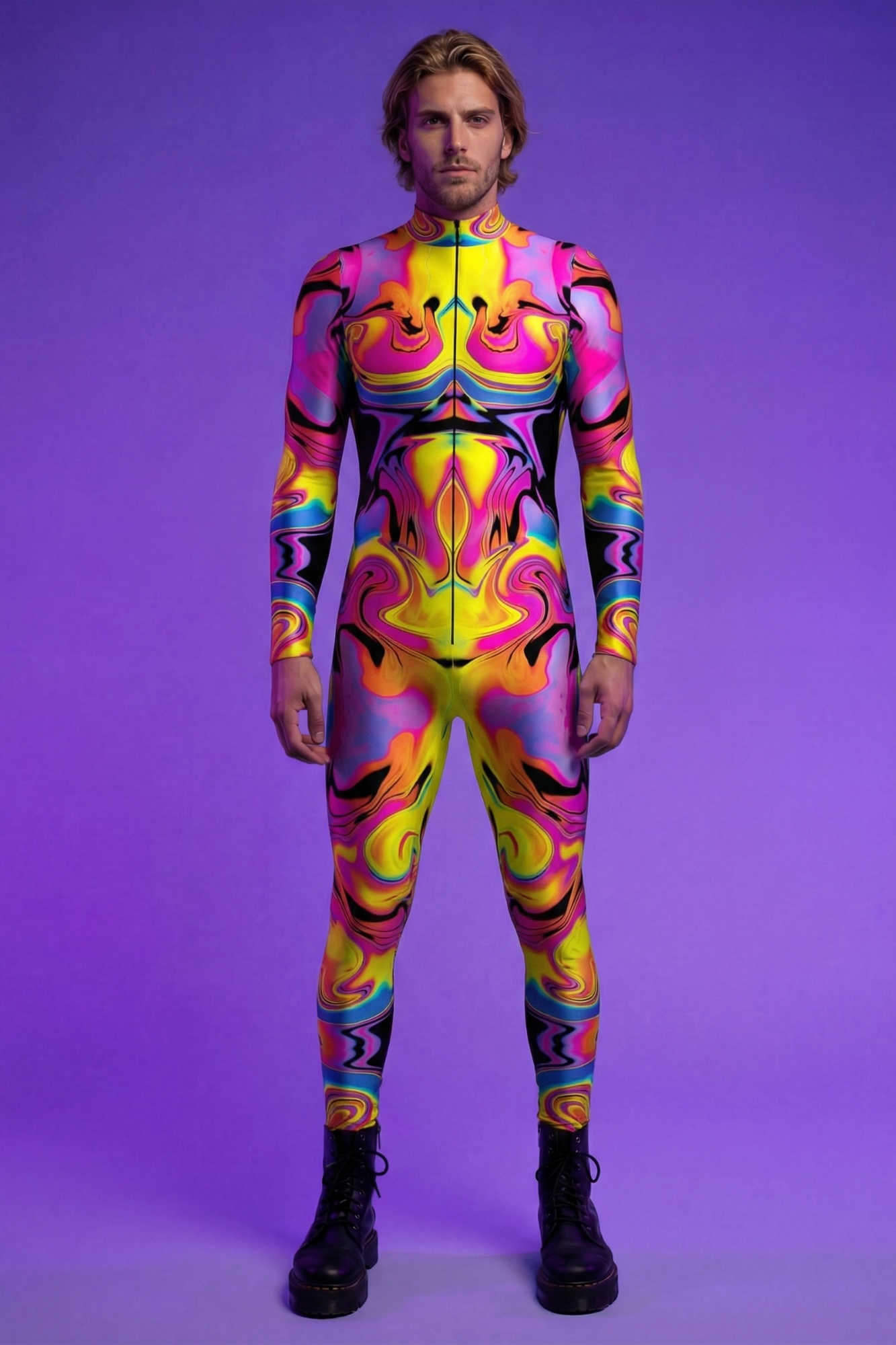 Euphoric Psychedelic Bodysuit VV071