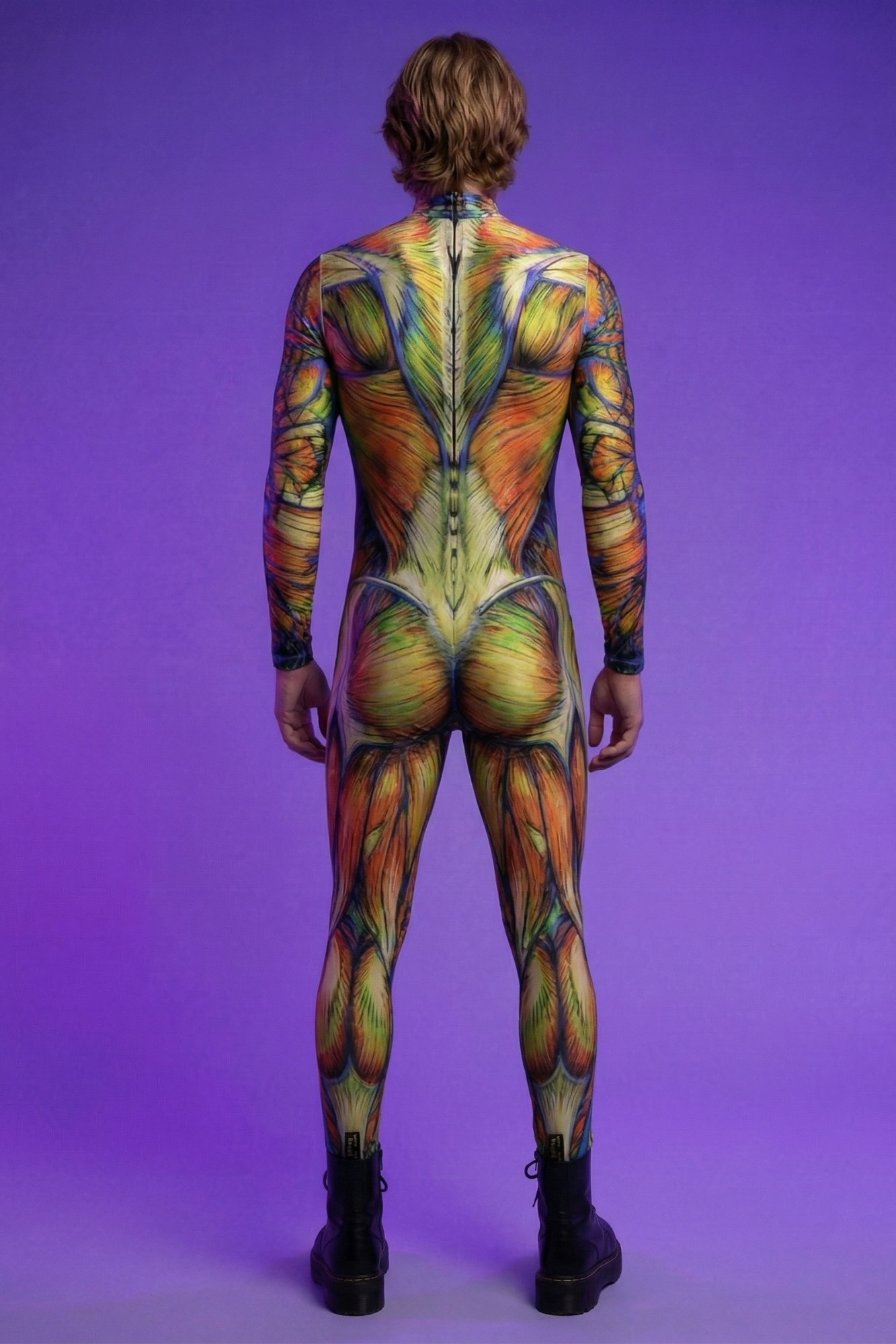 Psychedelic Muscle Bodysuit VV072