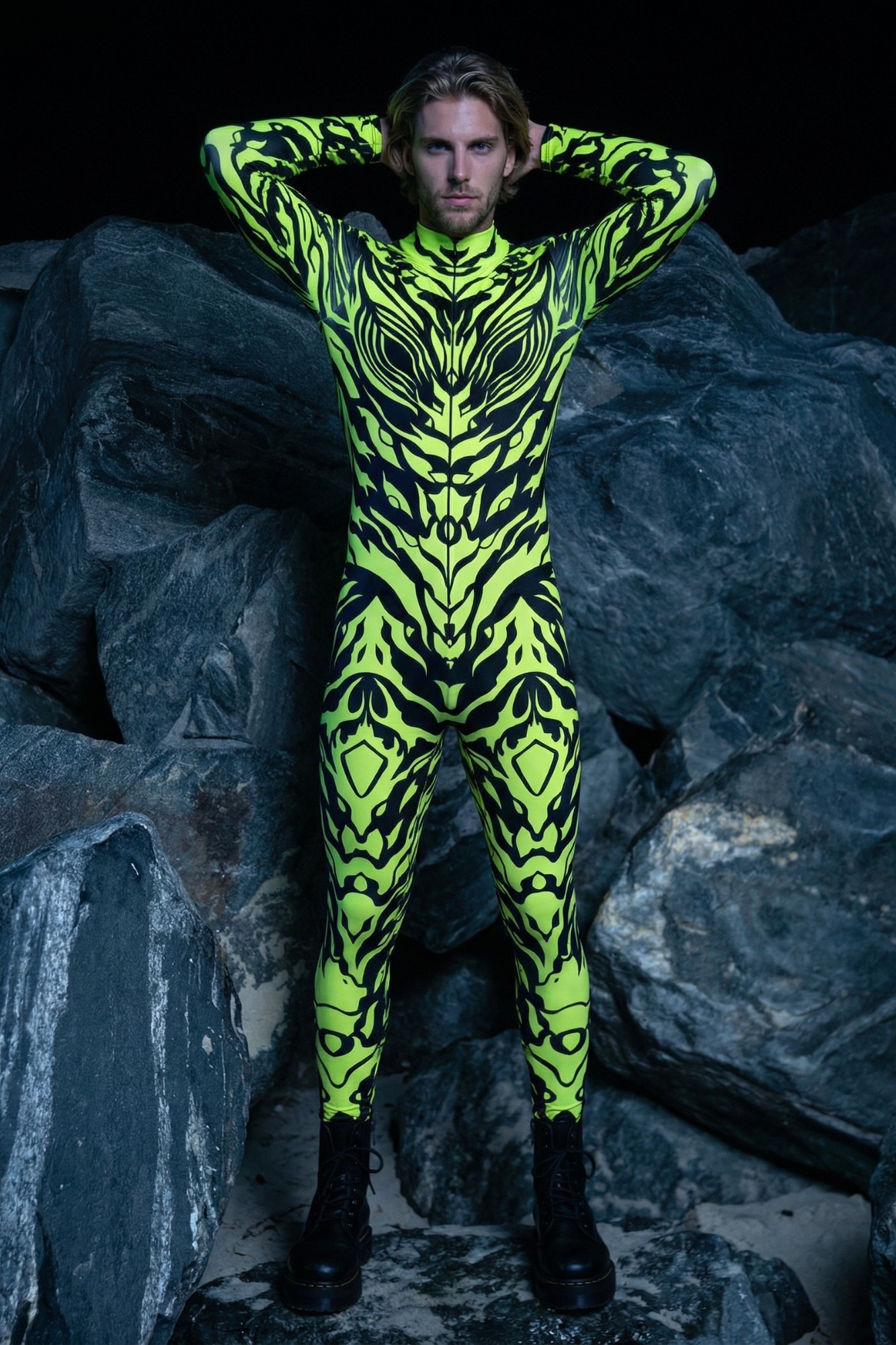 Electric Nomad Graphic Bodysuit VV073