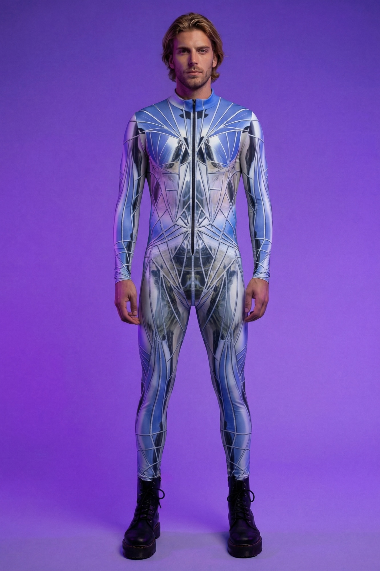 Cybernetic Graphic Bodysuit VV082