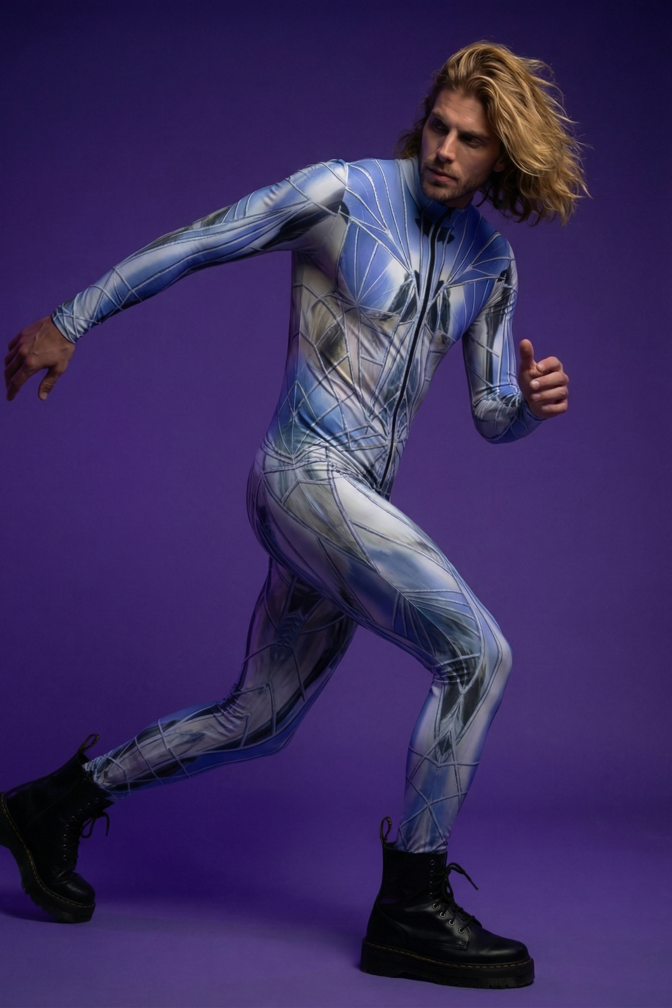 Cybernetic Graphic Bodysuit VV082