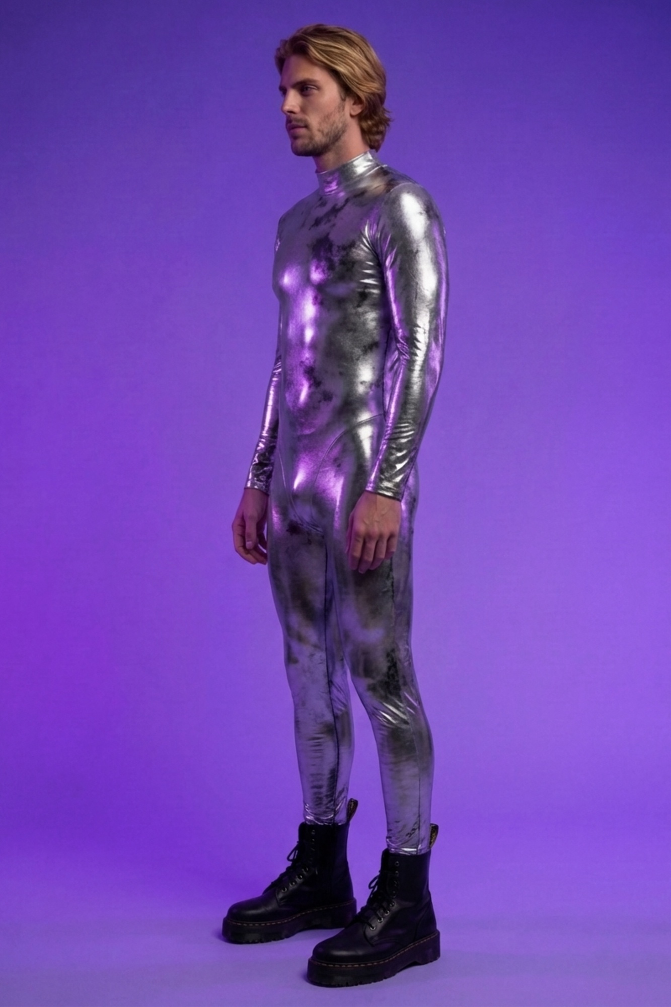 Interstellar Nomad Metallic Bodysuit VV083