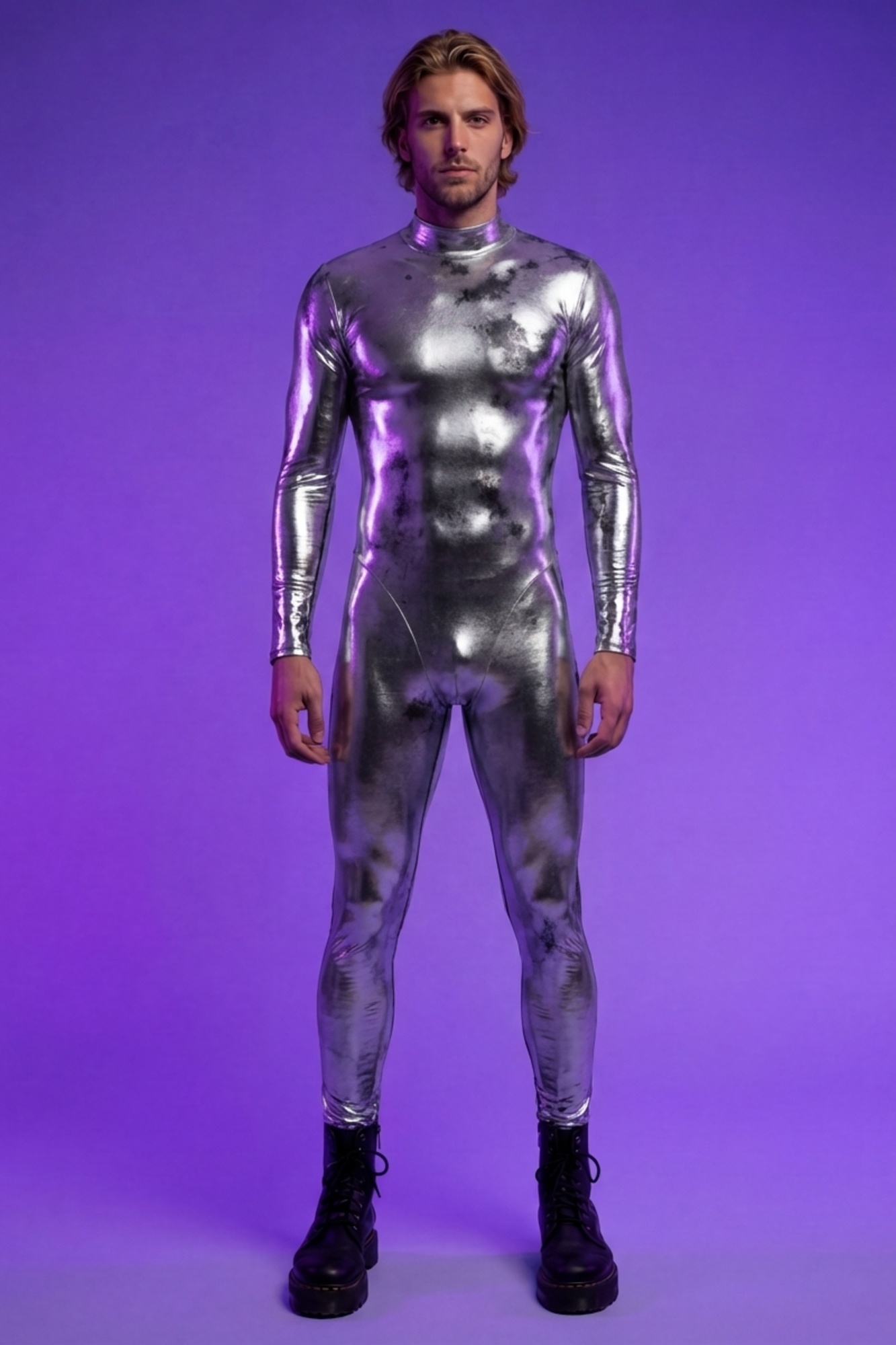 Interstellar Nomad Metallic Bodysuit VV083
