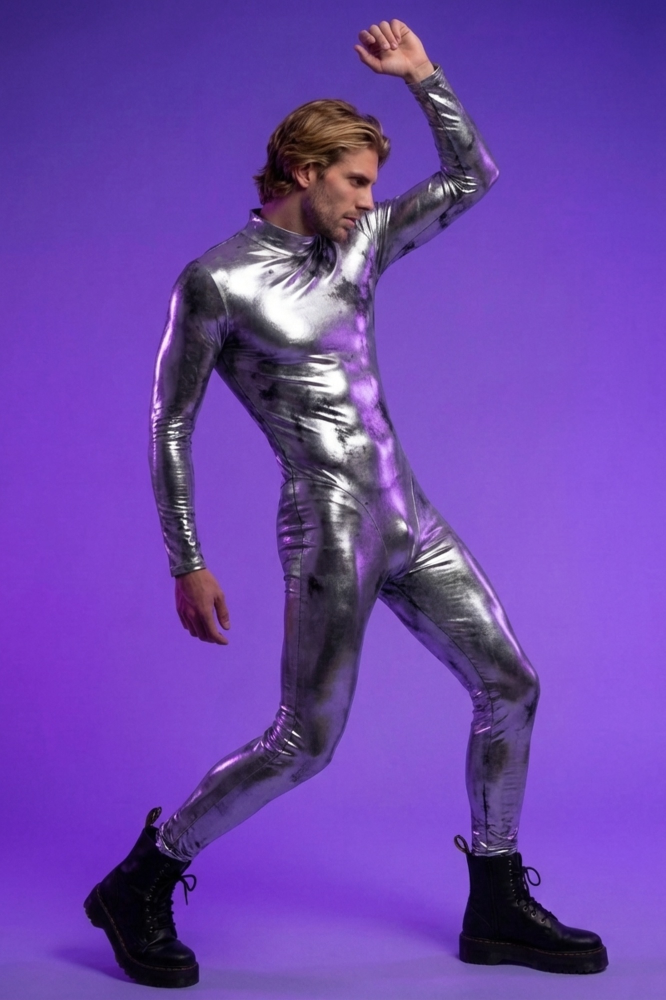 Interstellar Nomad Metallic Bodysuit VV083