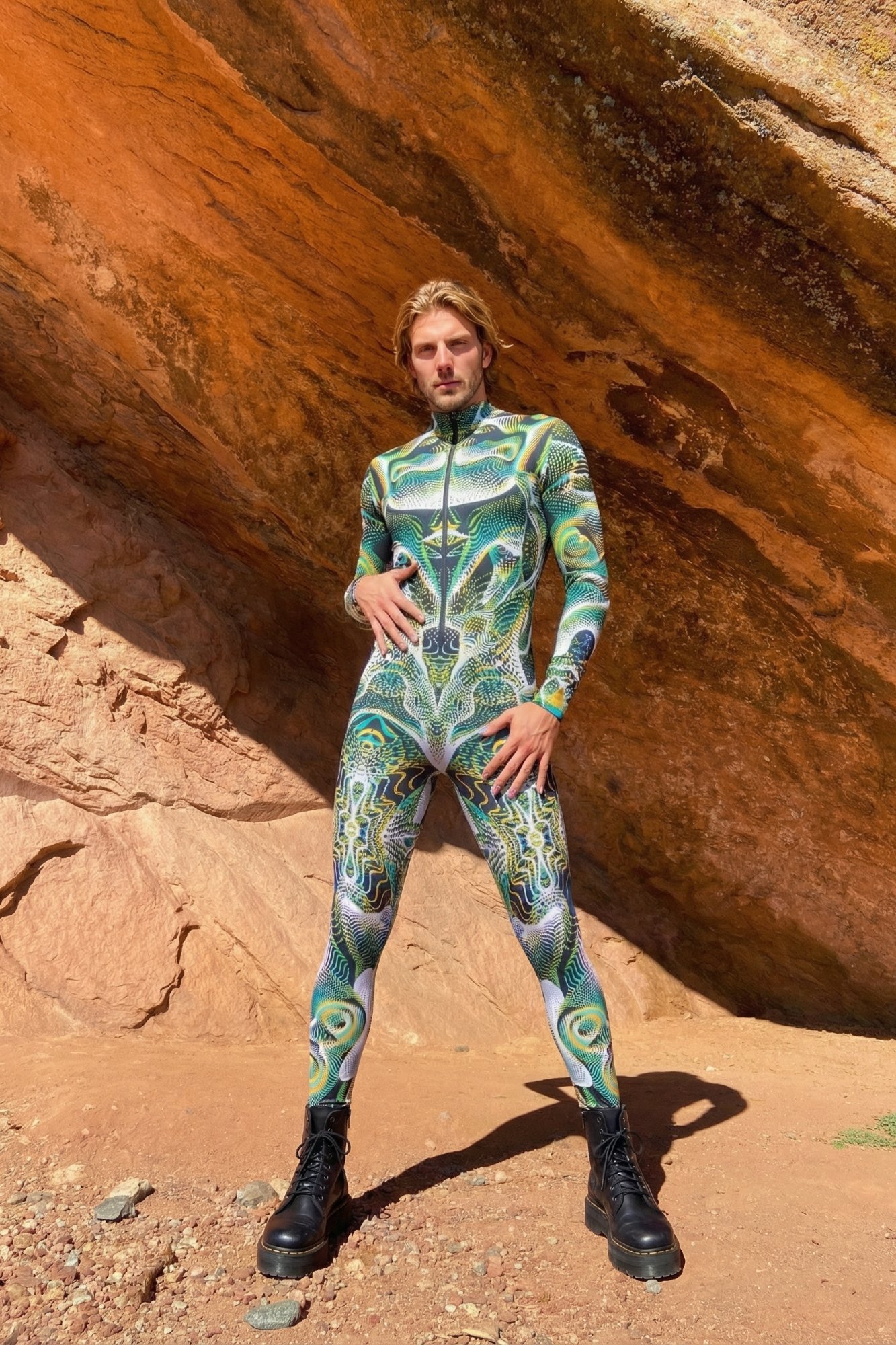 Psychonaut Printed Bodysuit VV084