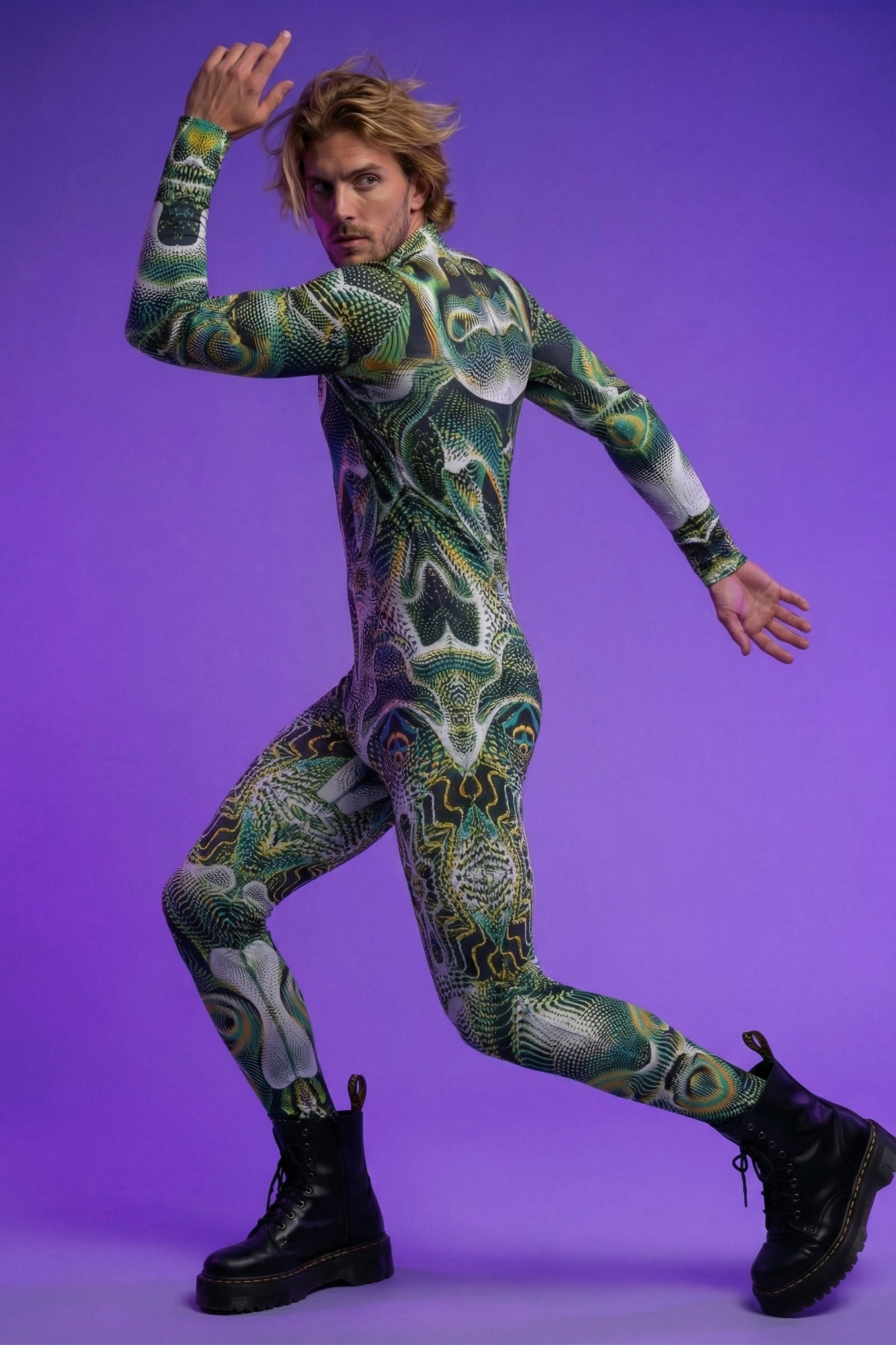 Psychonaut Printed Bodysuit VV084