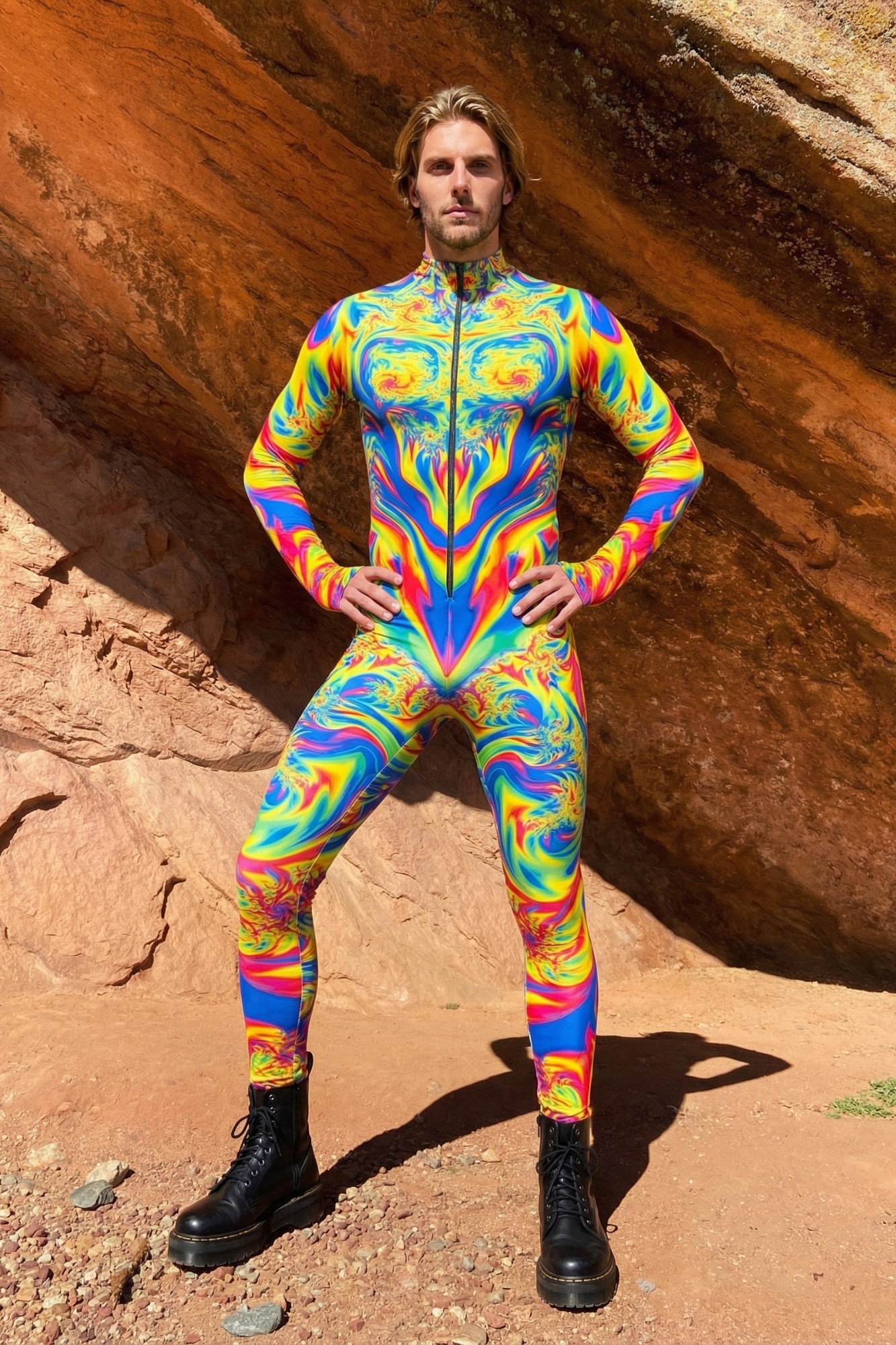 Euphoric Fractal Bodysuit VV090