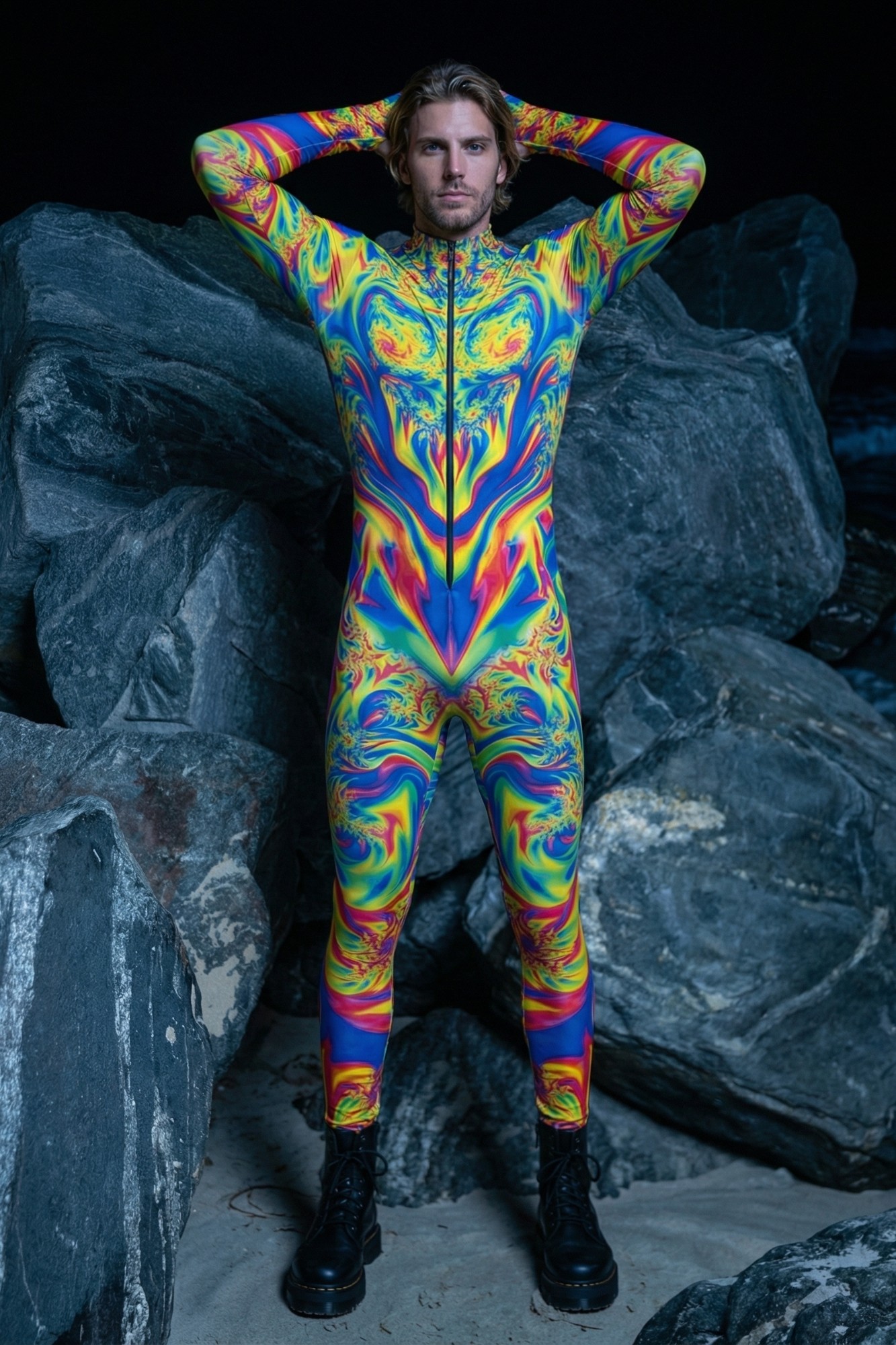 Euphoric Fractal Bodysuit VV090