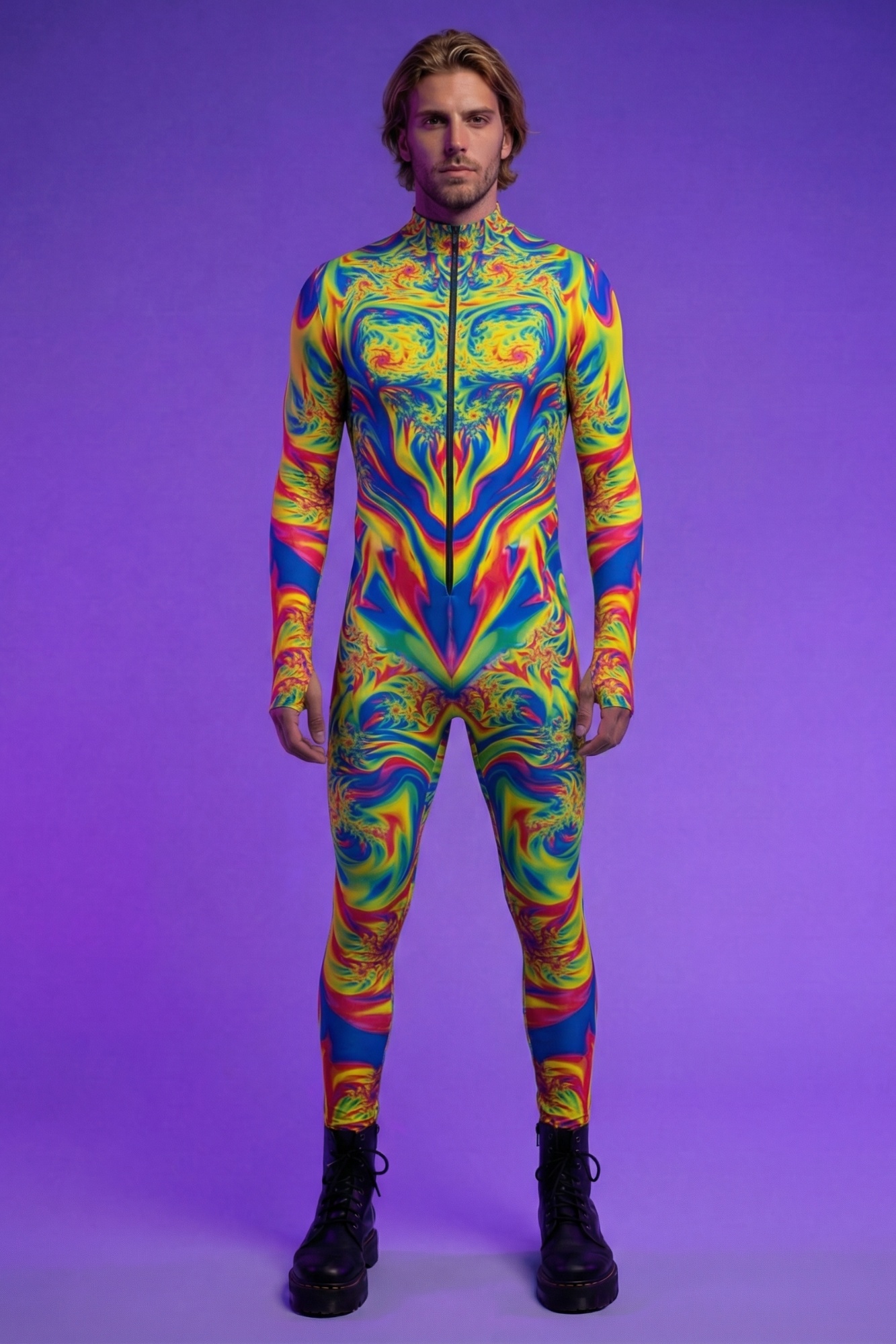 Euphoric Fractal Bodysuit VV090