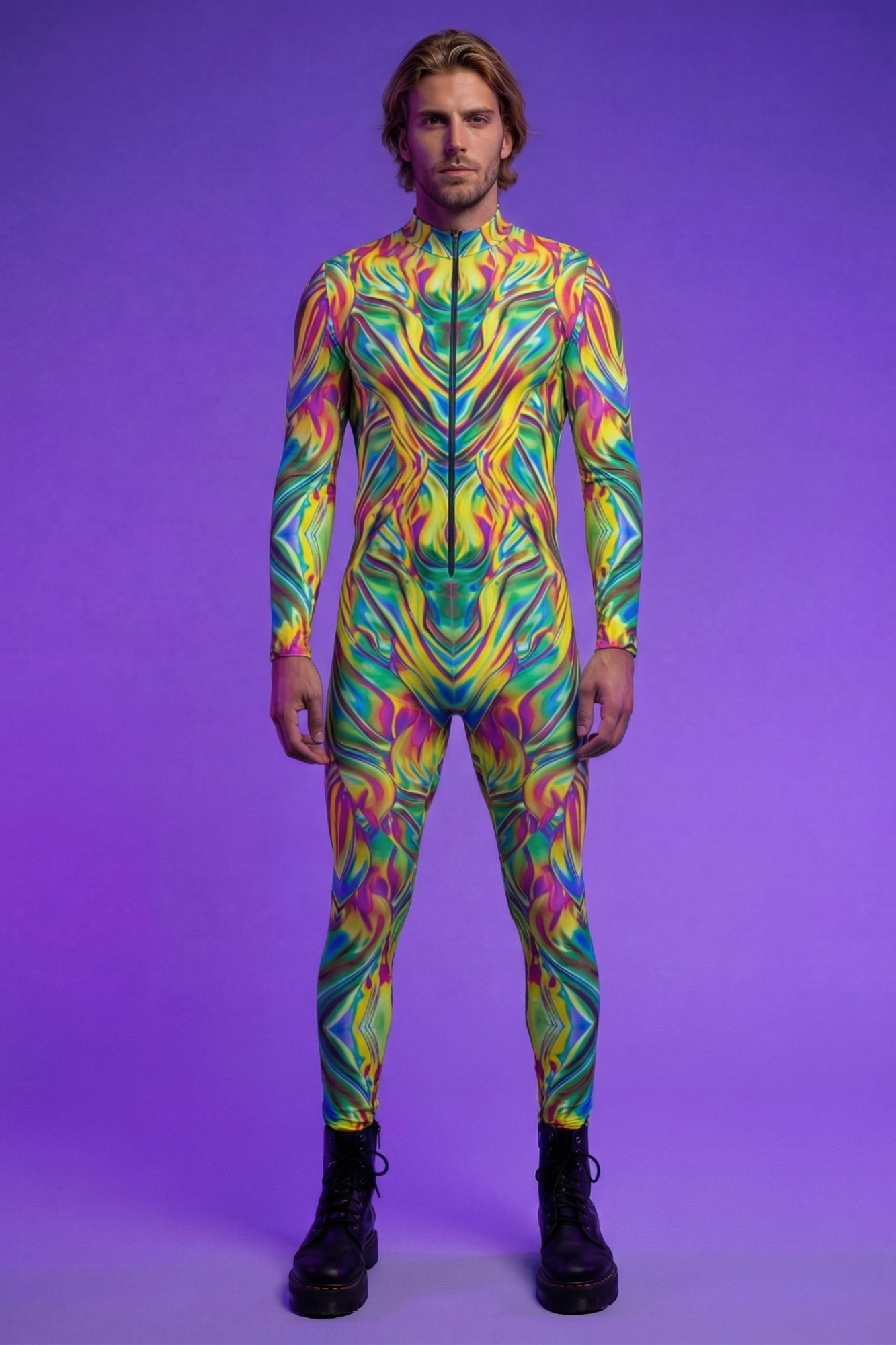 Euphoric Psychedelic Bodysuit VV093