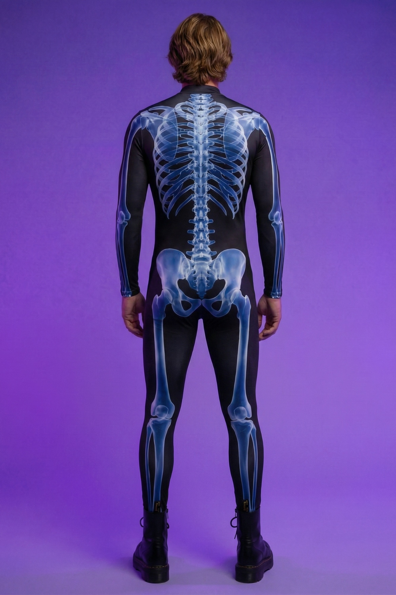 Night Stalker Skeleton Bodysuit VV096