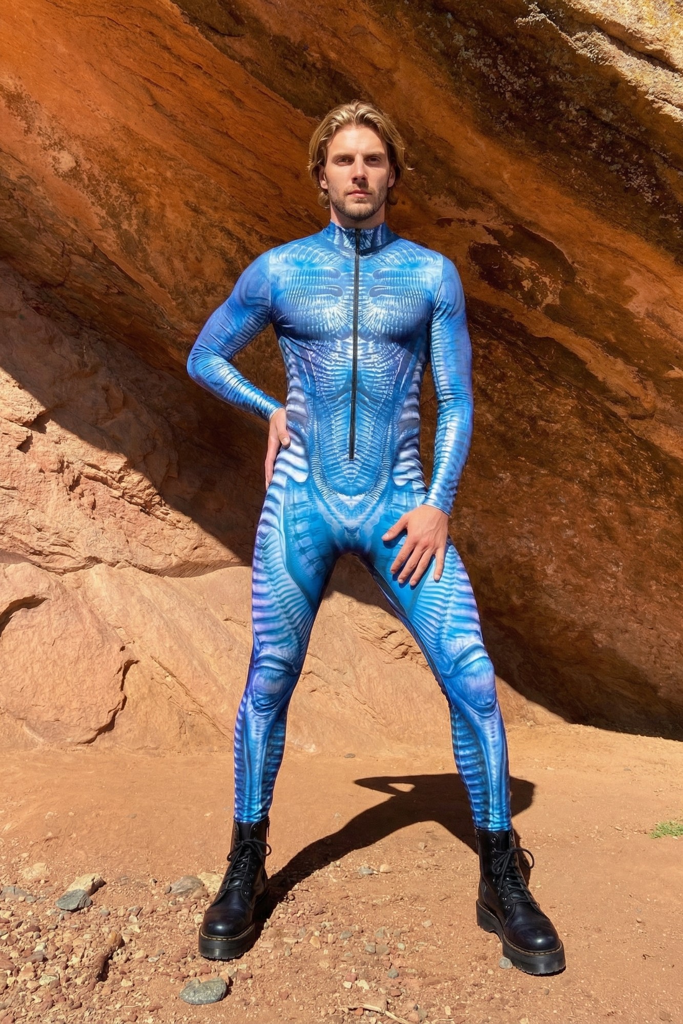 Alien Skeleton Bodysuit VV097