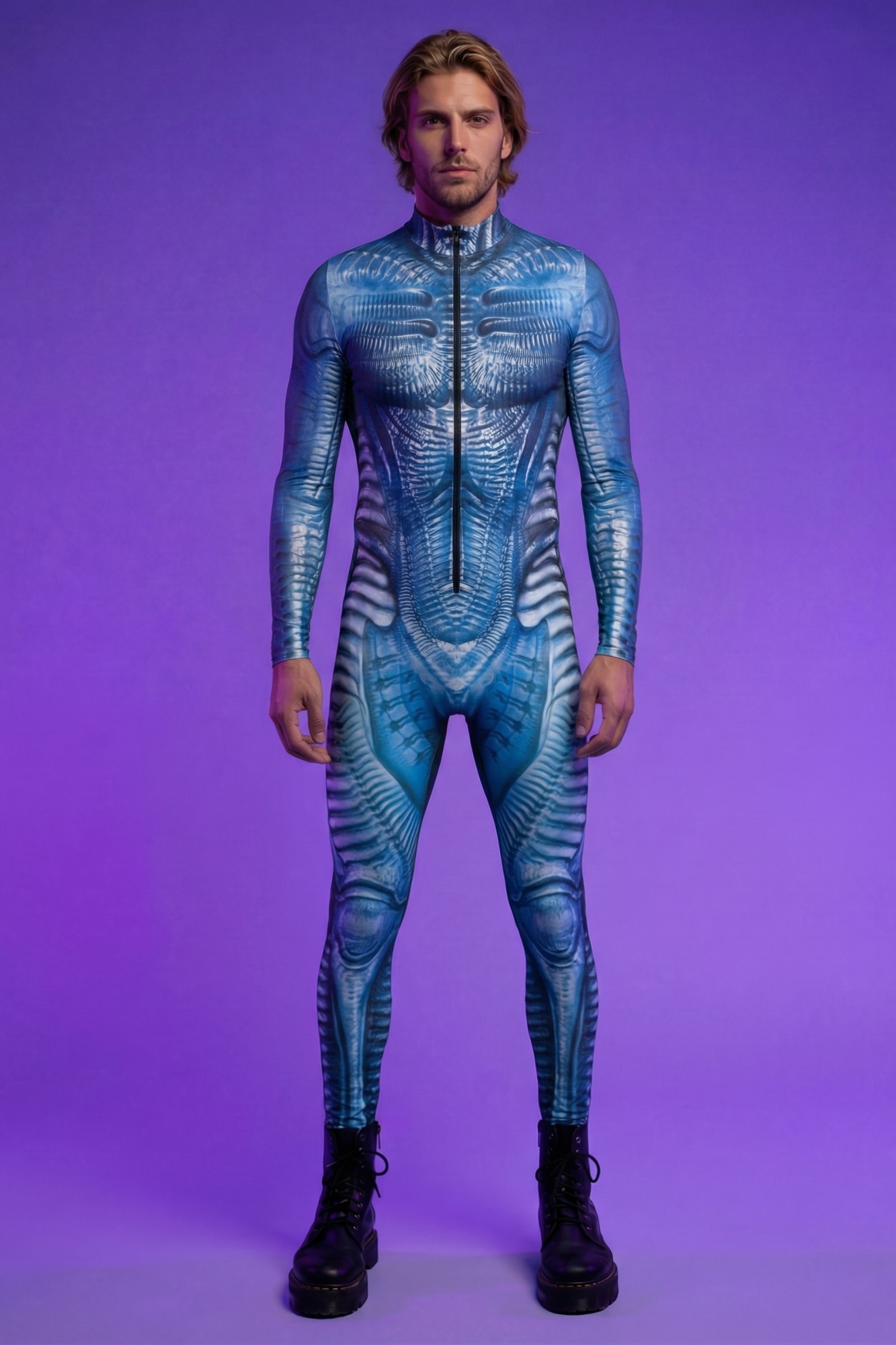 Alien Skeleton Bodysuit VV097