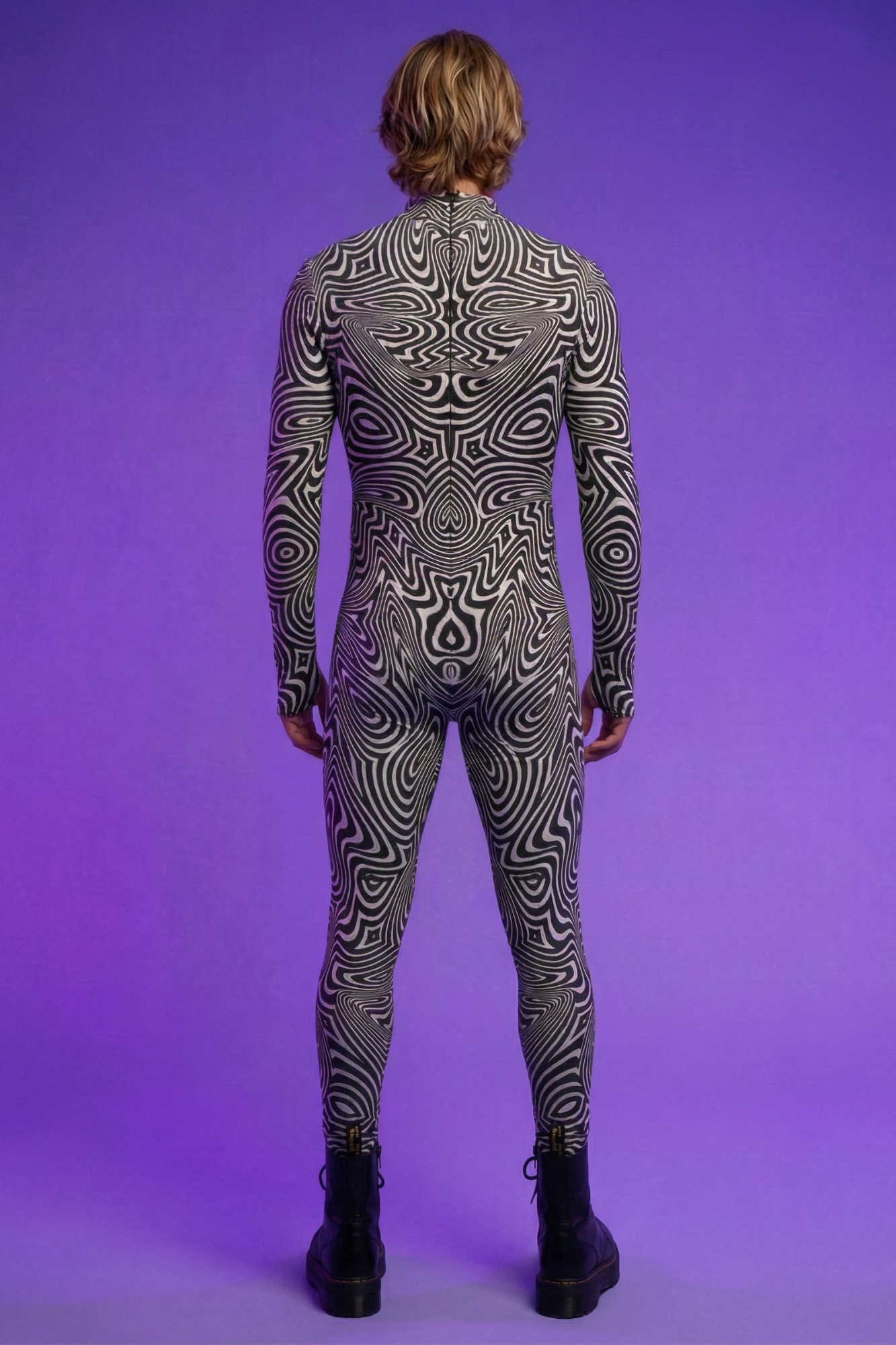 Hypnotic Optical Illusion Bodysuit VV104