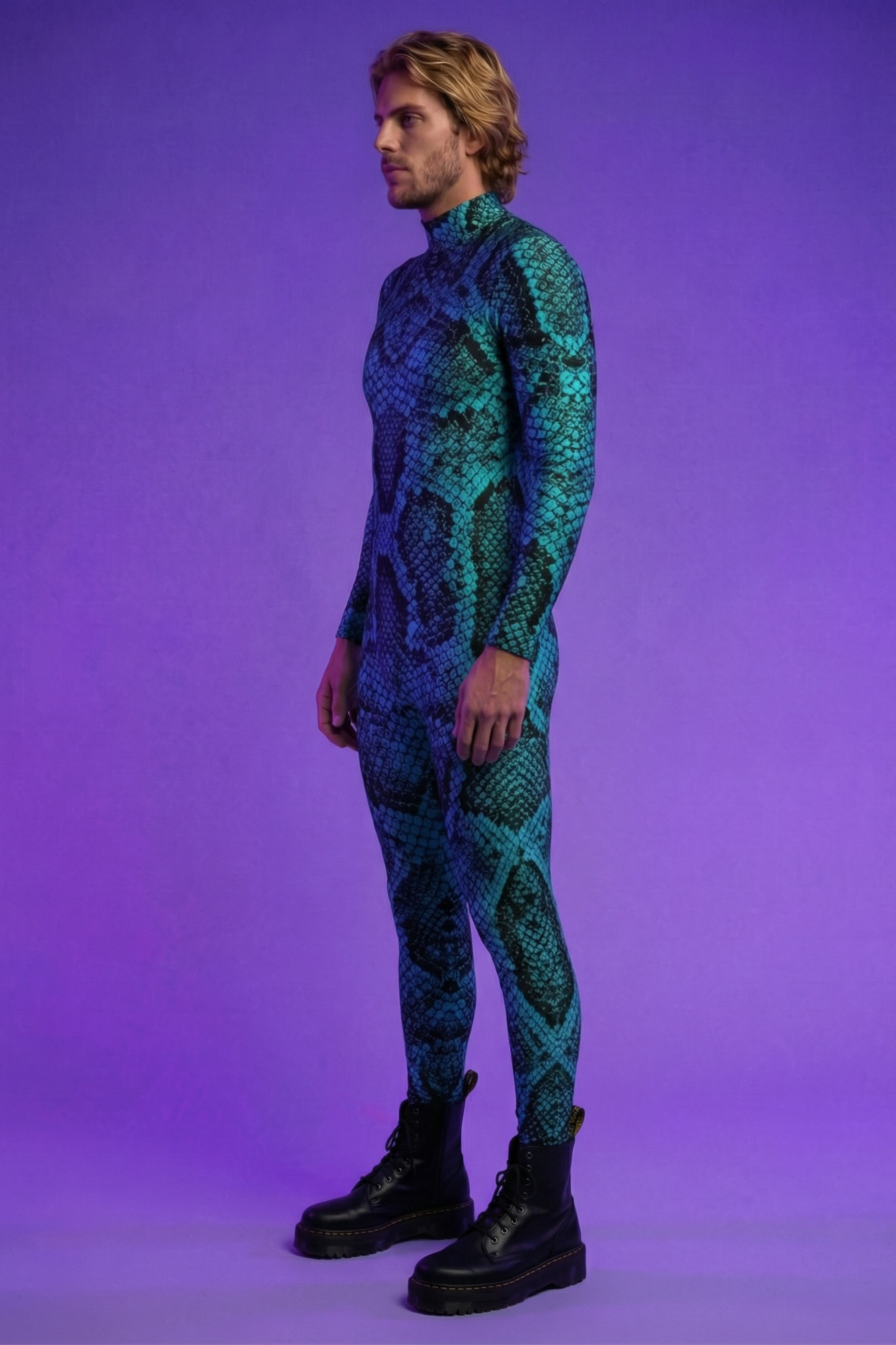 Serpent King Snakeskin Bodysuit VV122