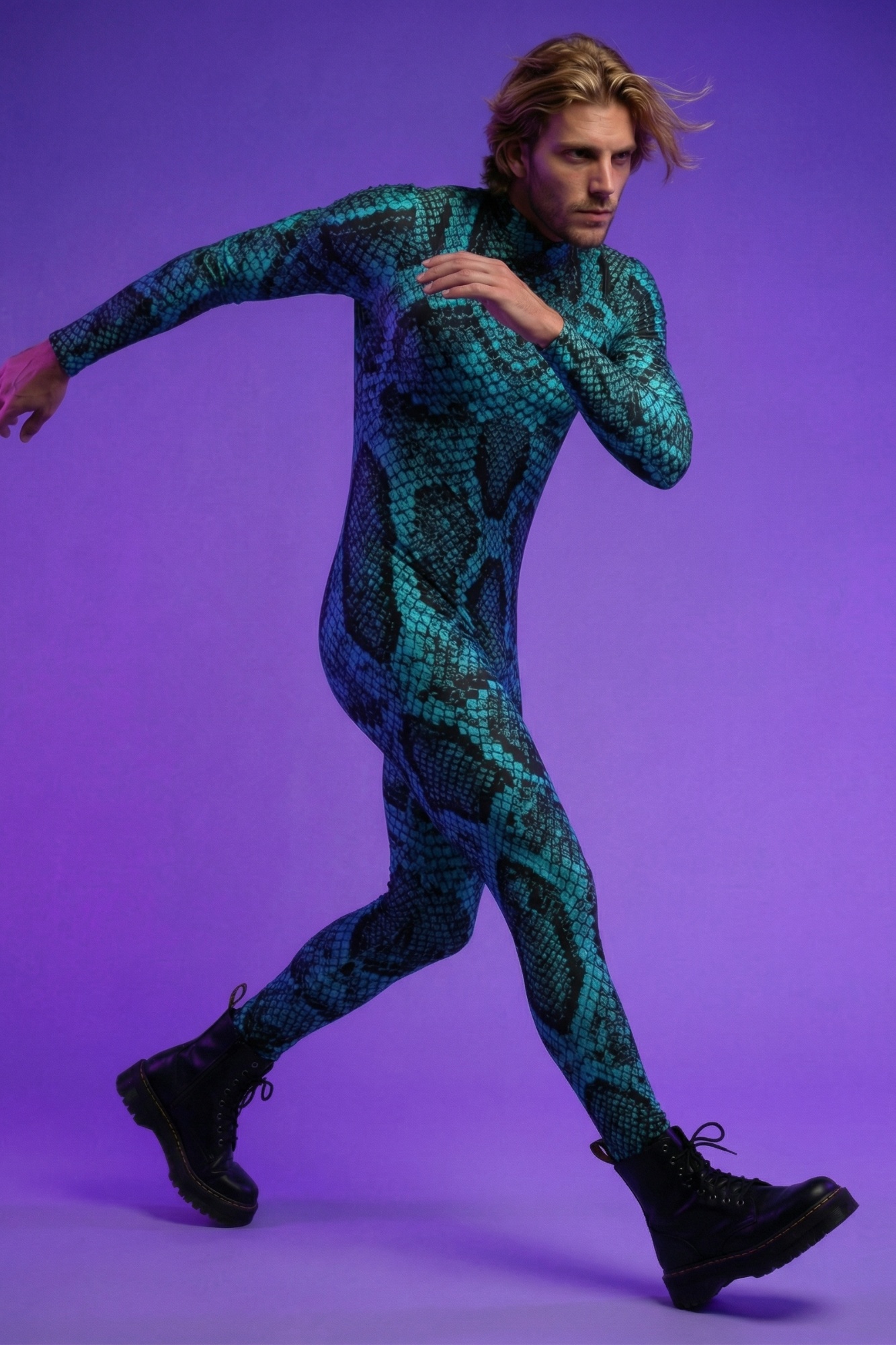 Serpent King Snakeskin Bodysuit VV122