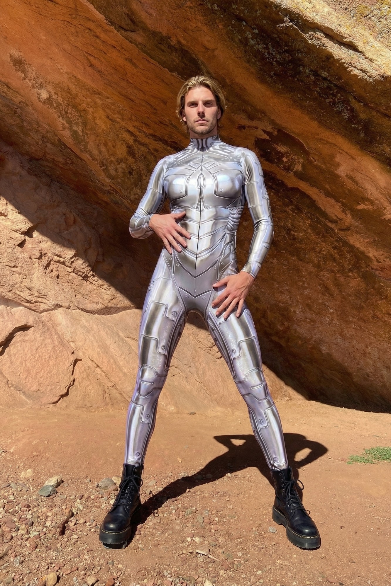 Post-Human Cyborg Bodysuit VV124
