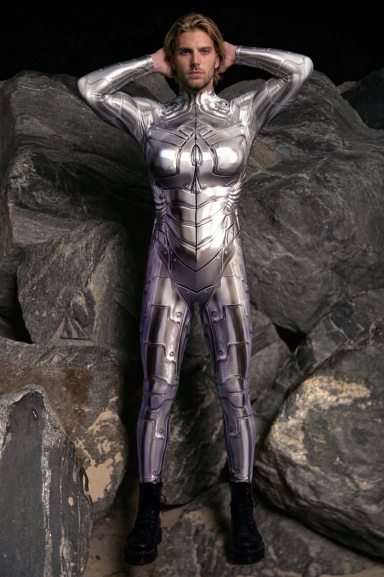 Post-Human Cyborg Bodysuit VV124