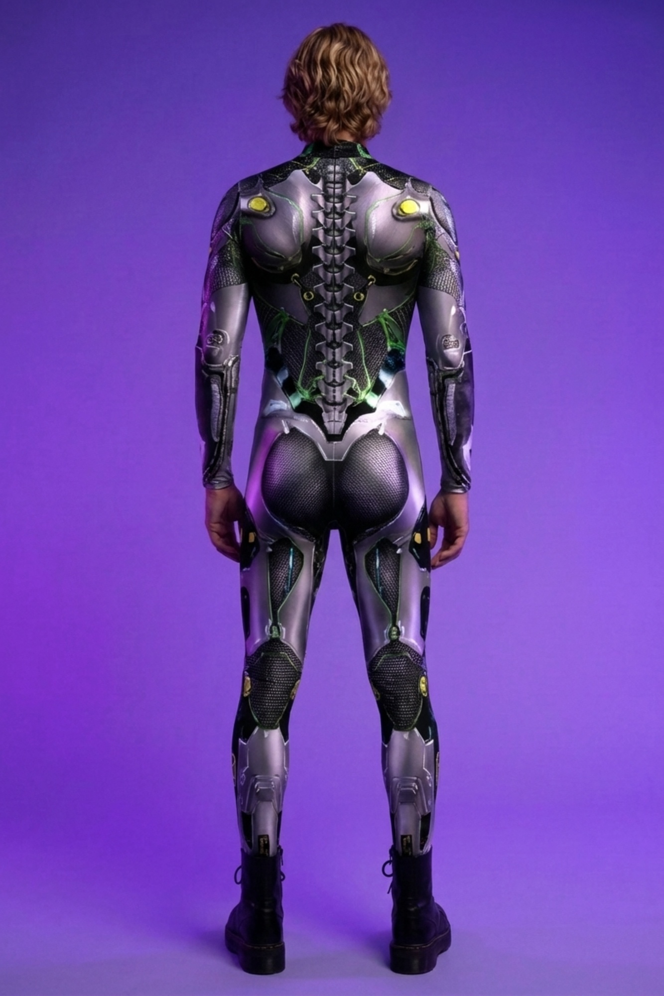 Cyborg Futuristic Bodysuit VV125