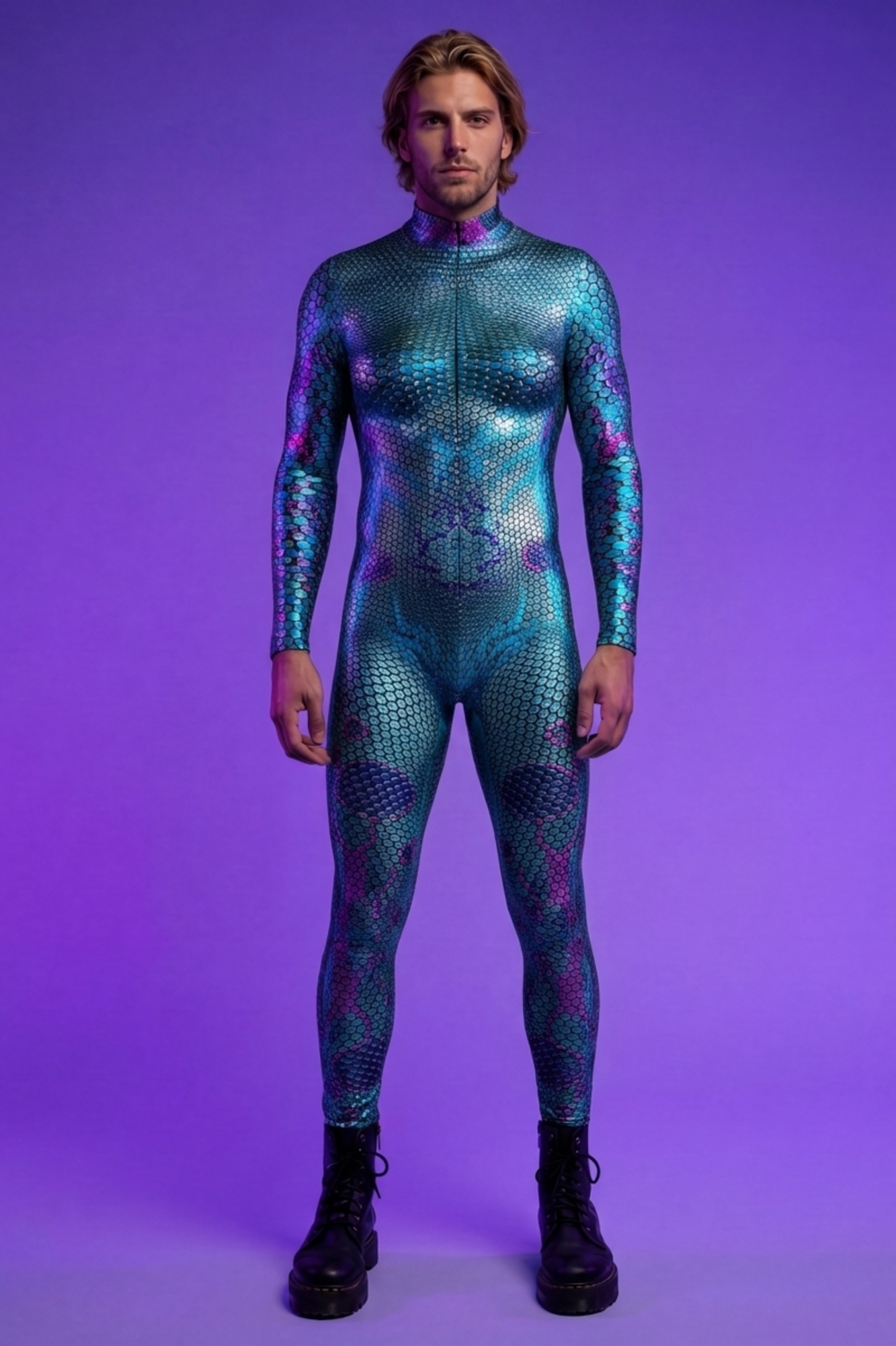 Mythical Voyager Mermaid Scale Bodysuit VV149