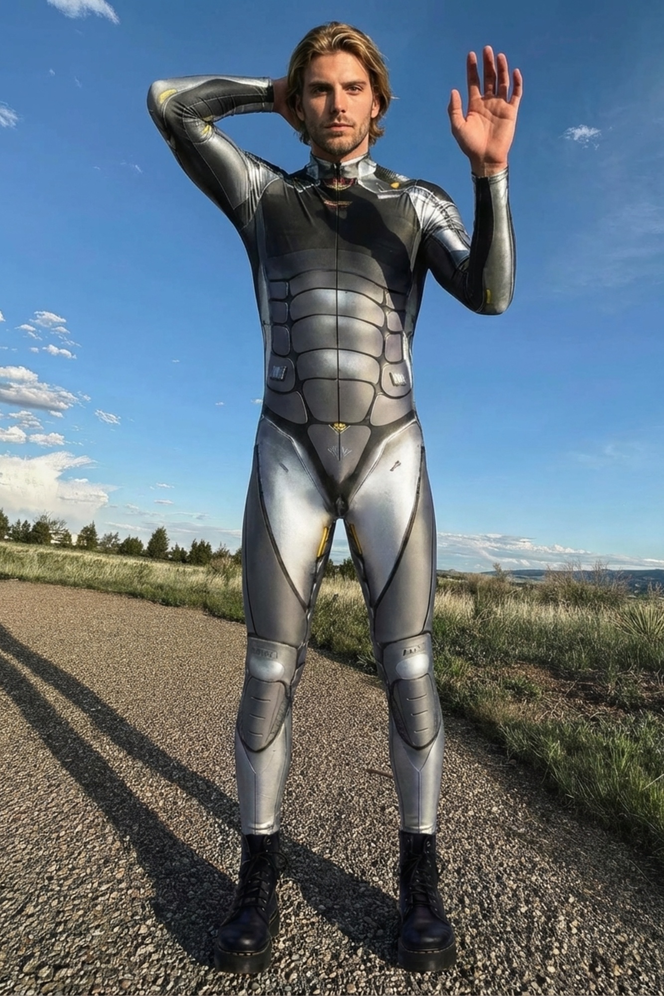 Neo-Warrior Cyborg Bodysuit VV218