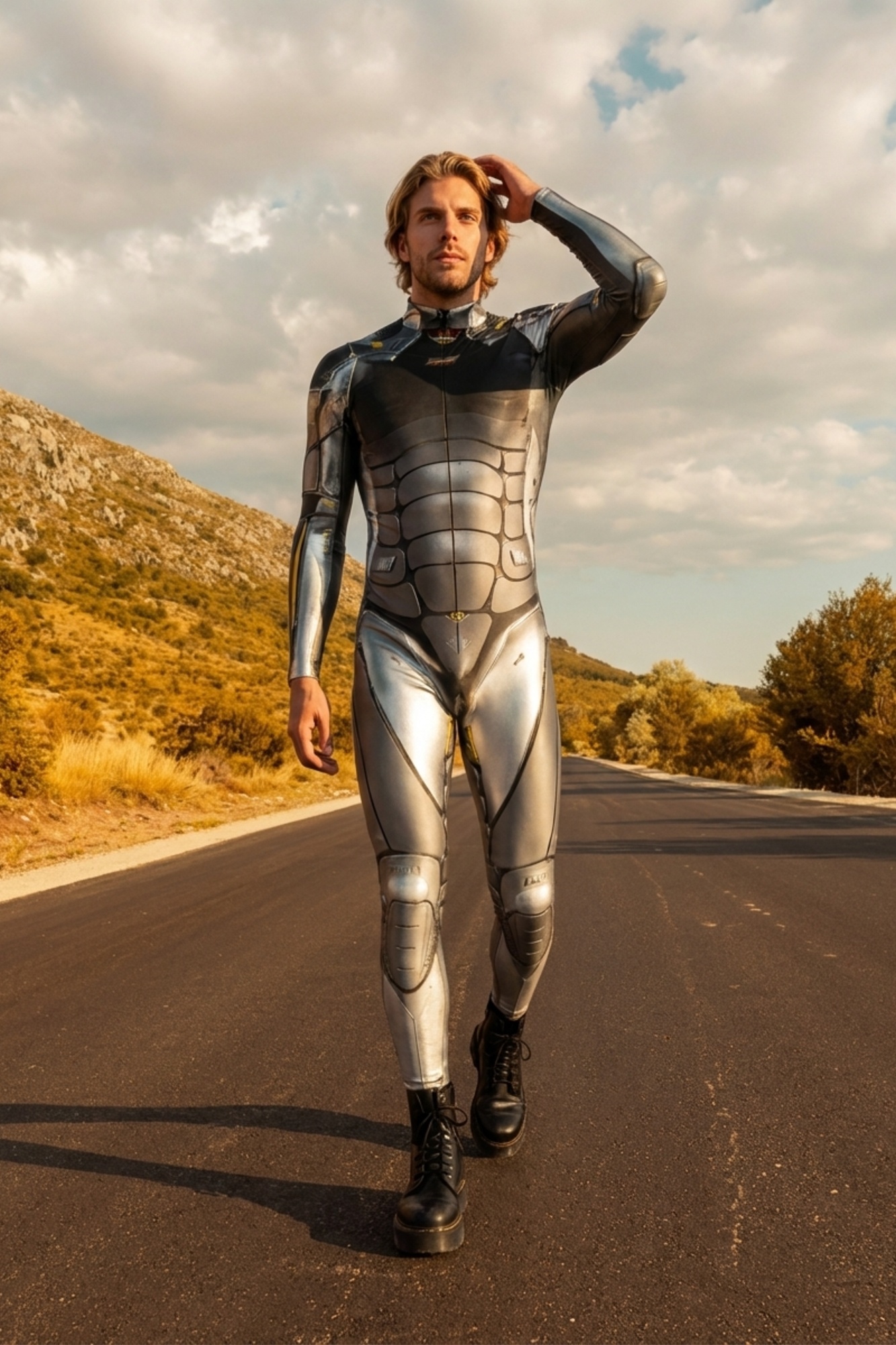 Neo-Warrior Cyborg Bodysuit VV218