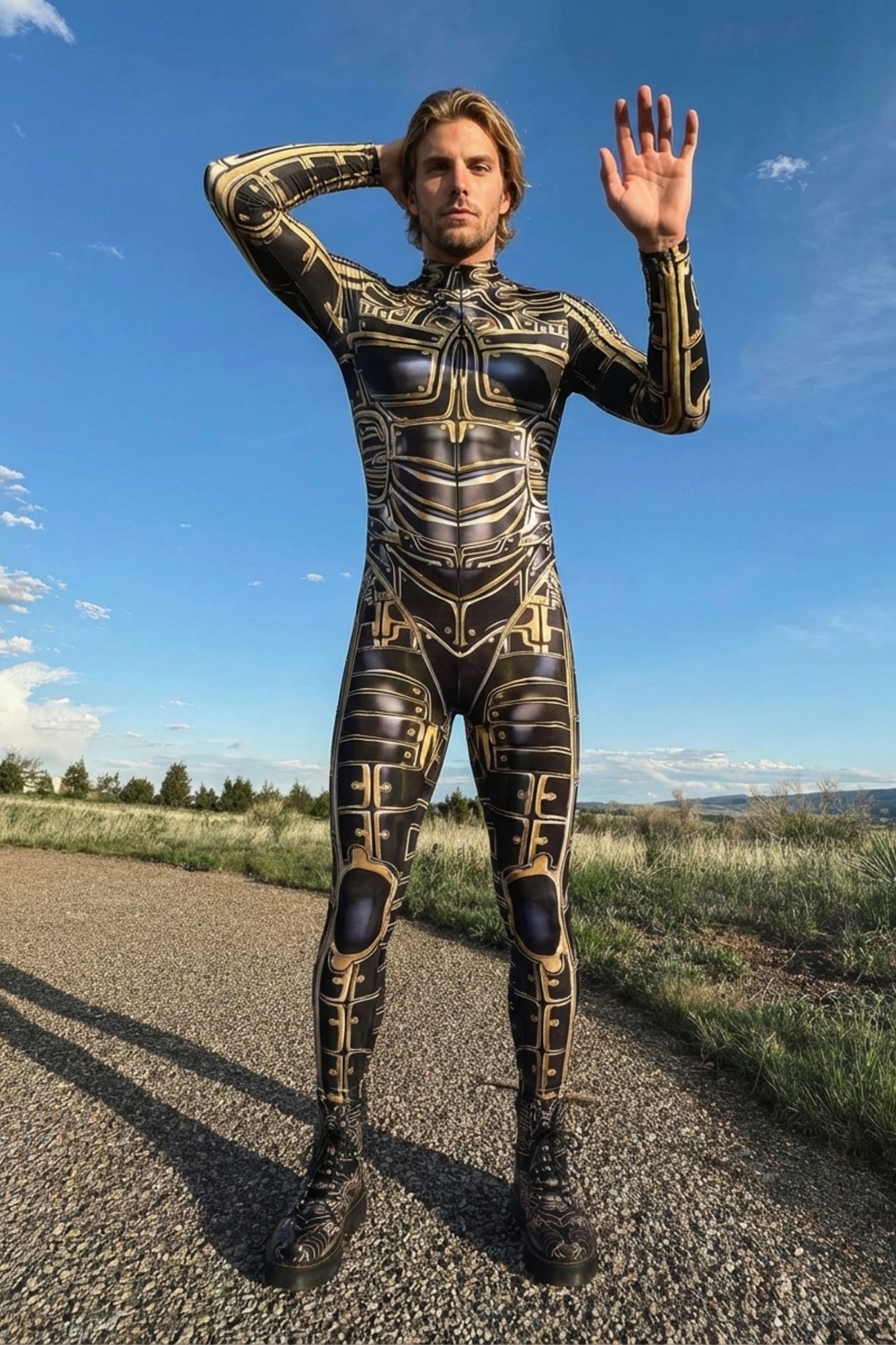 Cybernetic Robotic Bodysuit VV222