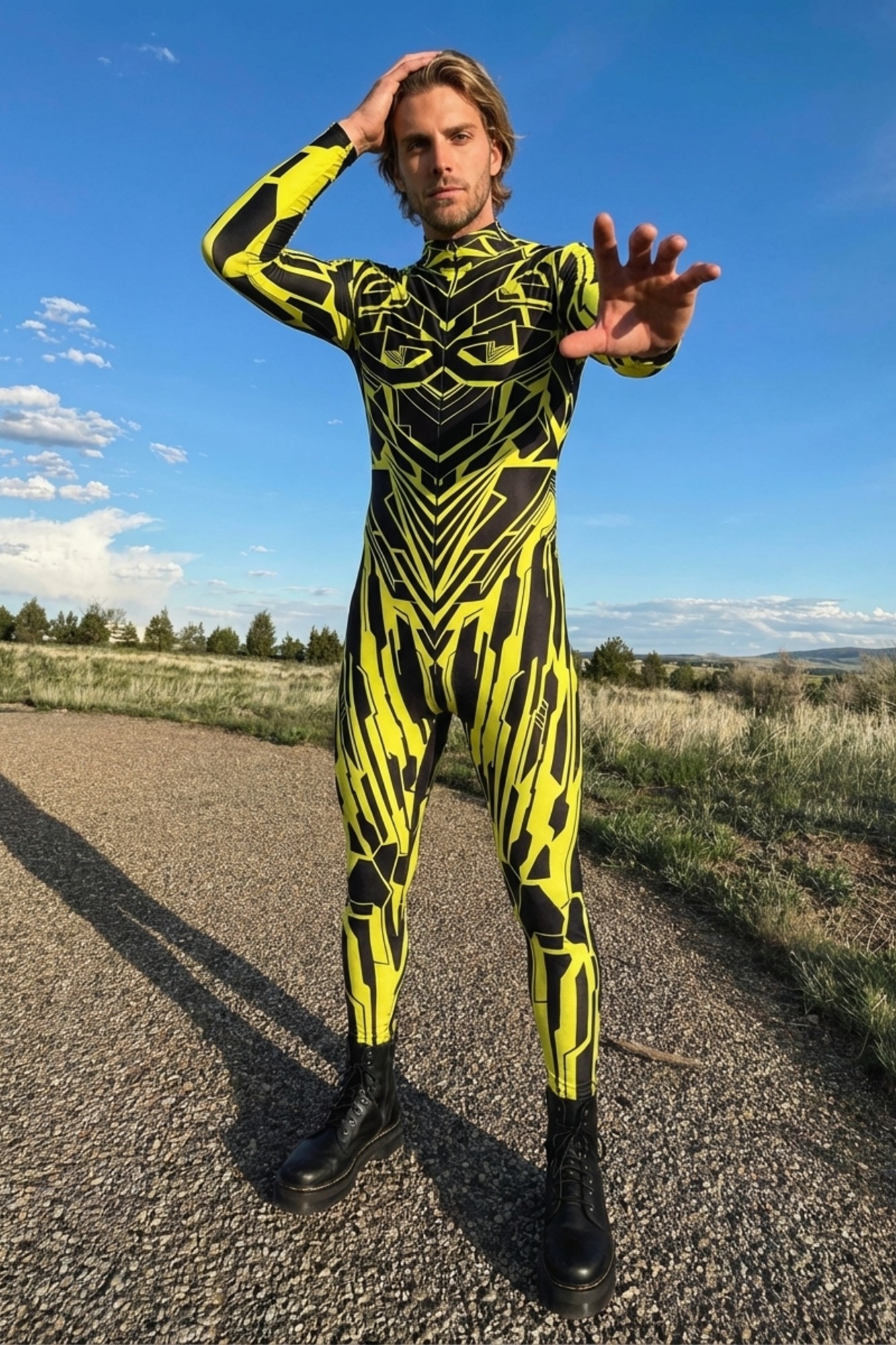 Cybernetic Cyberpunk Bodysuit VV224