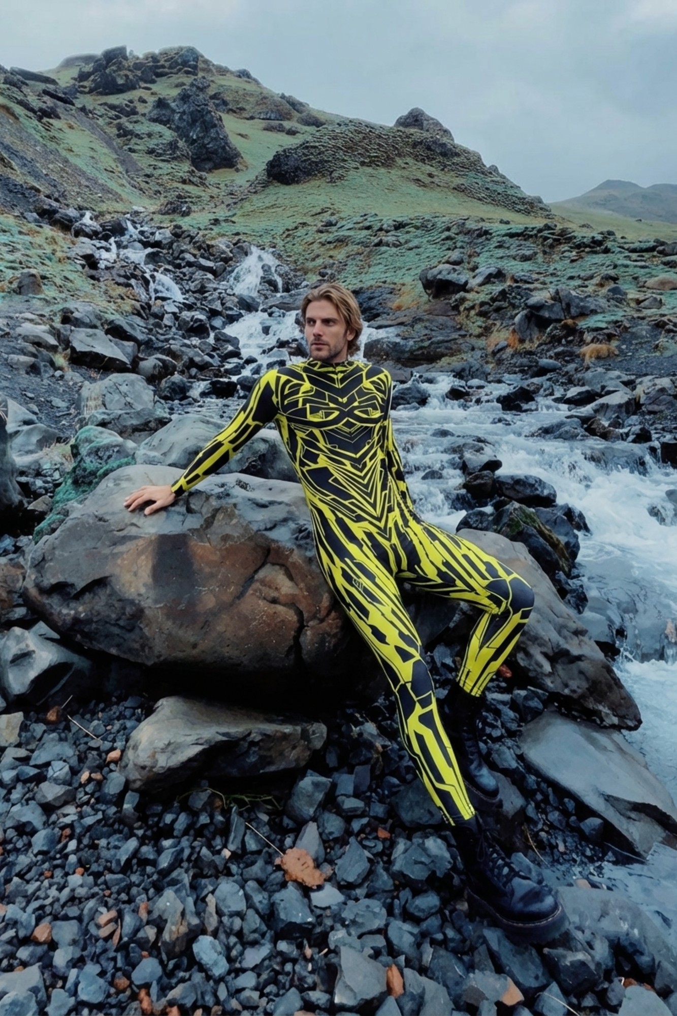 Cybernetic Cyberpunk Bodysuit VV224
