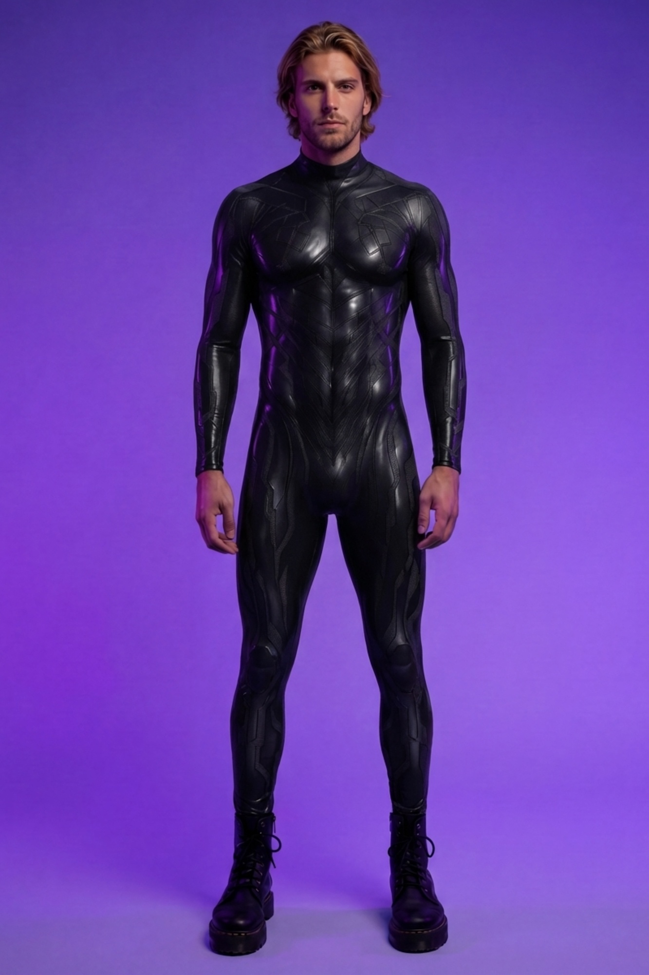 Cyberpunk Vanguard Bodysuit VV227