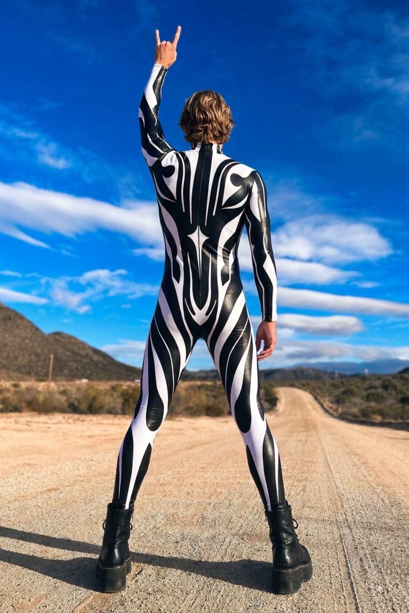 Techno Nomad Graphic Bodysuit VV341