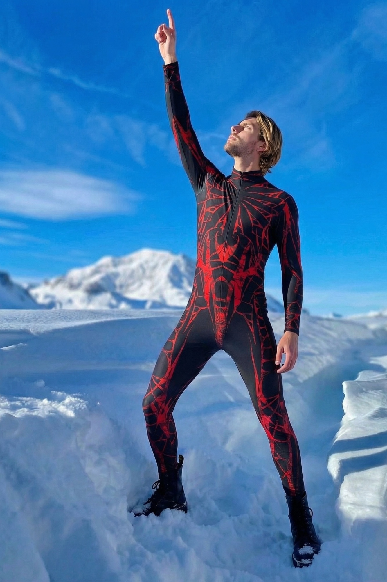 Apex Warrior Skeleton Bodysuit VV378