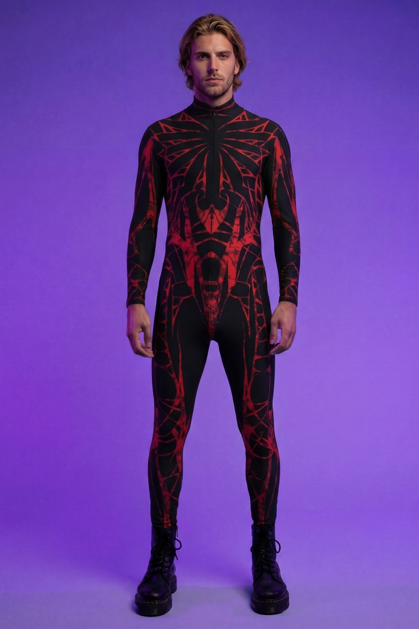 Apex Warrior Skeleton Bodysuit VV378