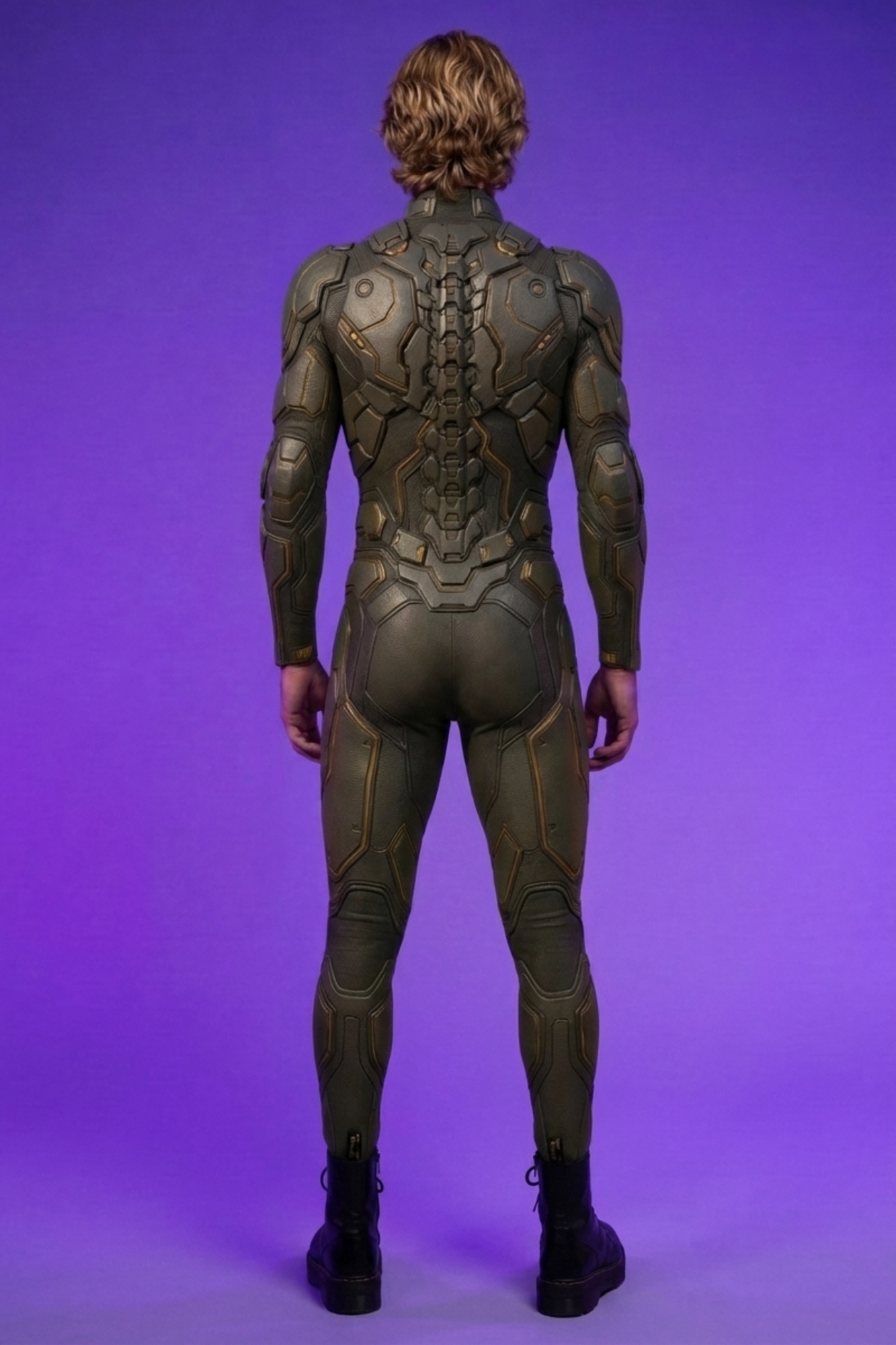 Galactic Guardian Sci-Fi Bodysuit VV465