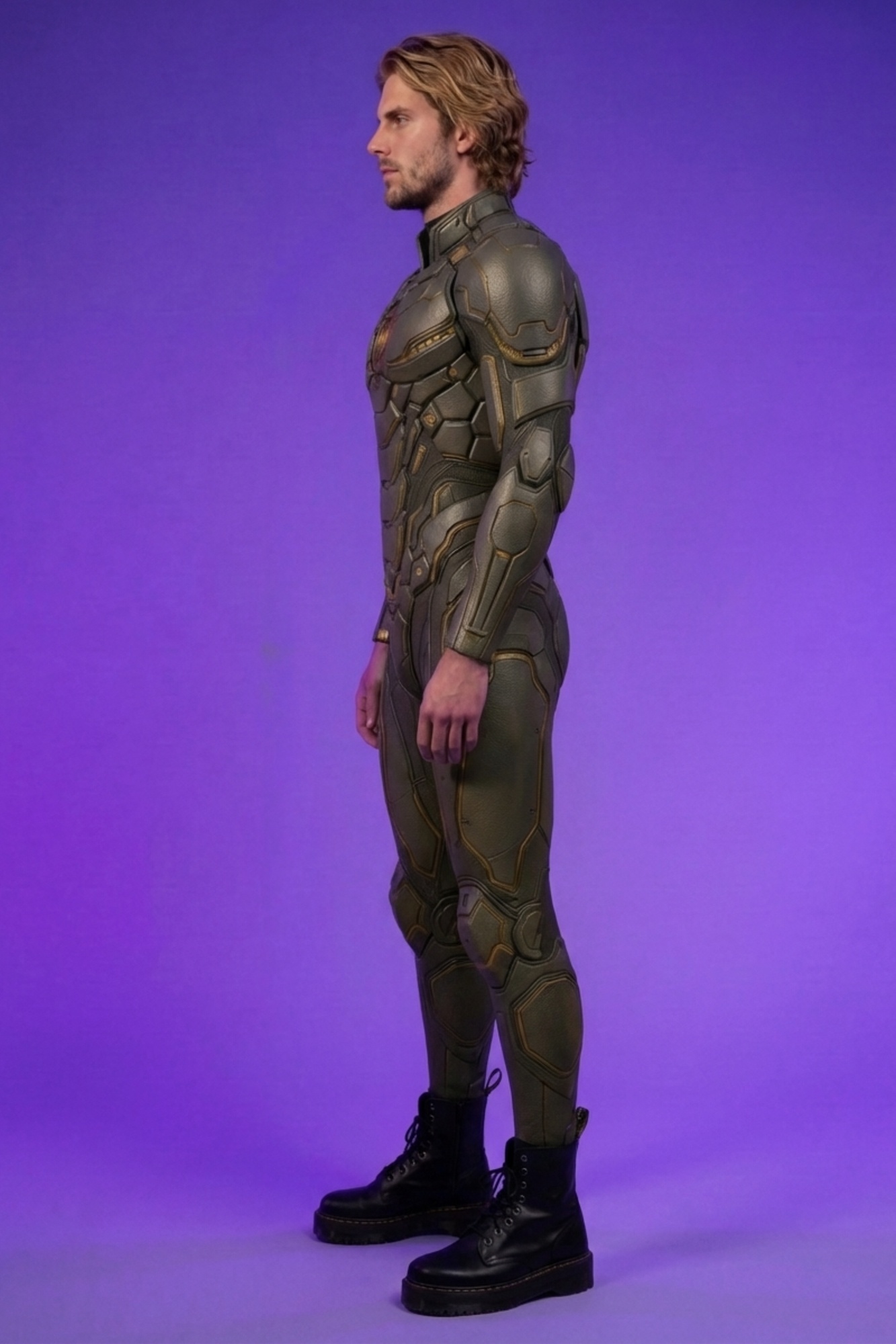 Galactic Guardian Sci-Fi Bodysuit VV465