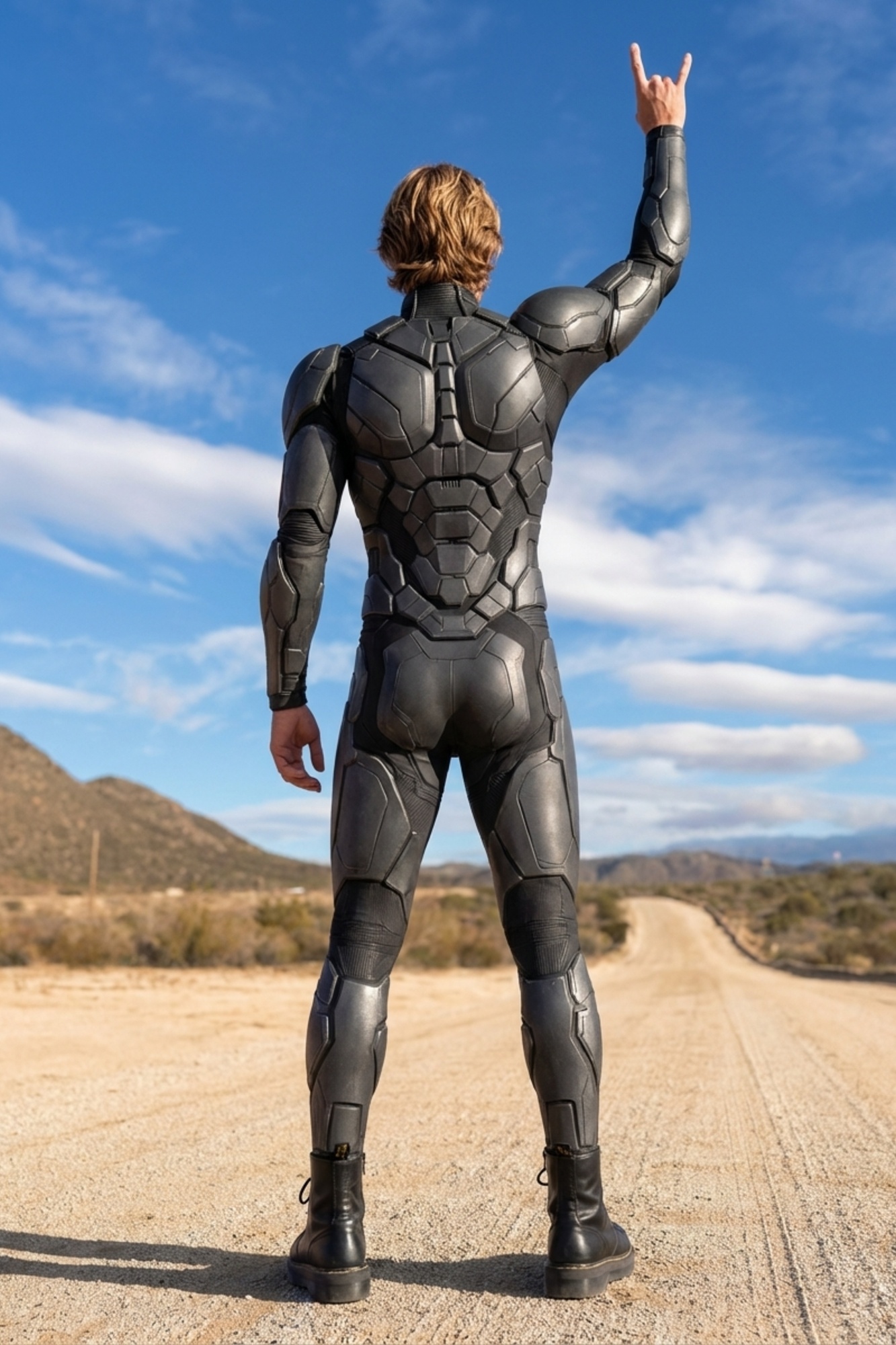 Cyberpunk Armored Bodysuit VV468