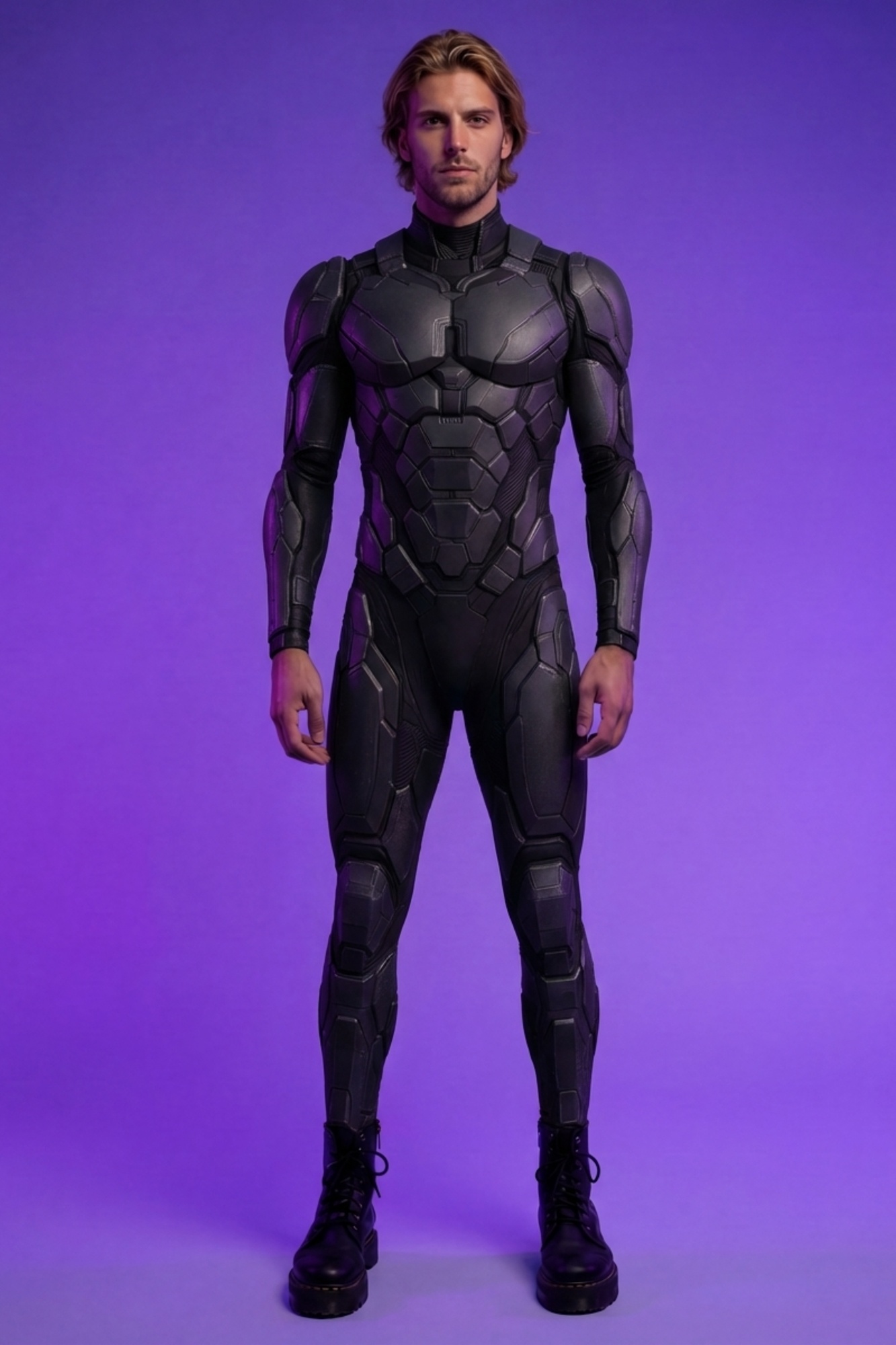 Cyberpunk Armored Bodysuit VV468